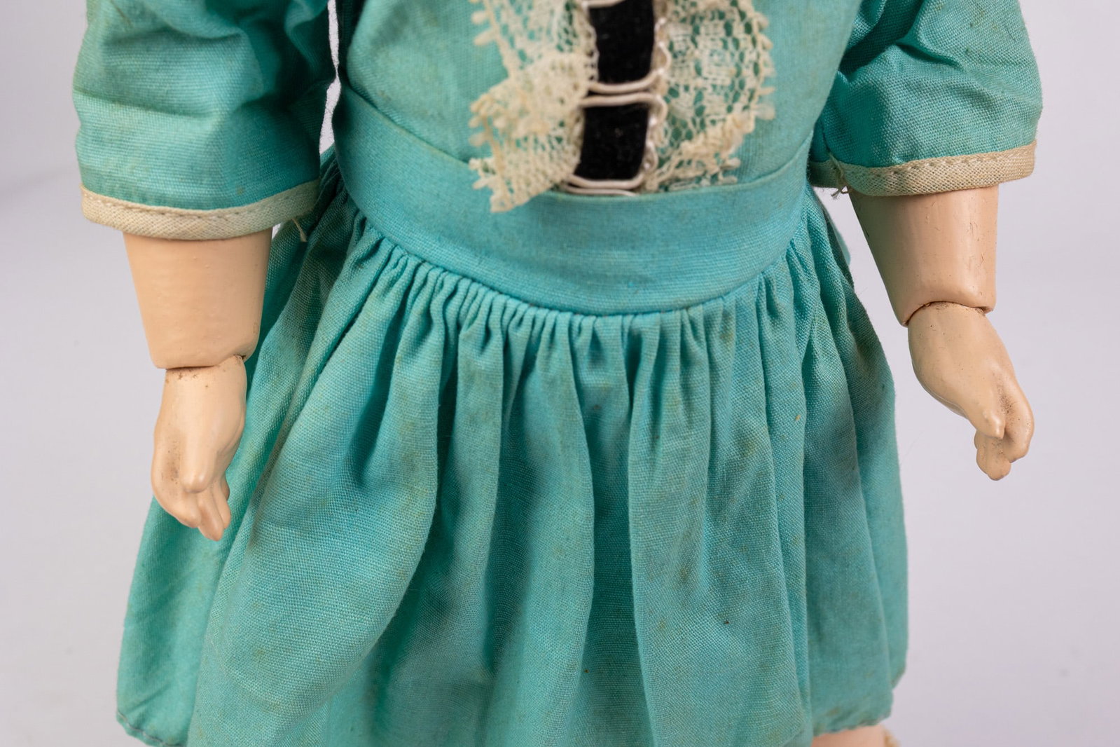 Antique Cuno & Otto Dressel 14" Bisque Doll - 3