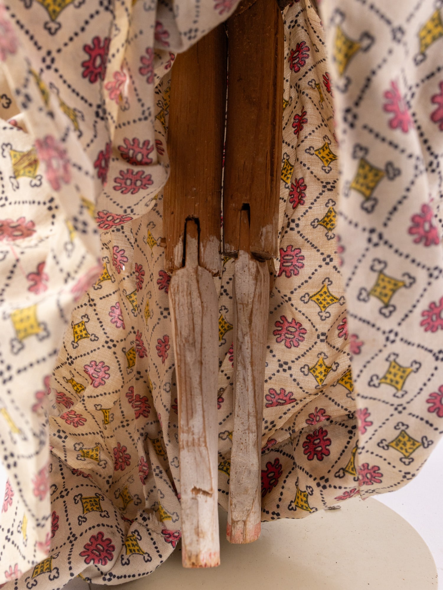 Vintage Wooden Peg Doll - 5