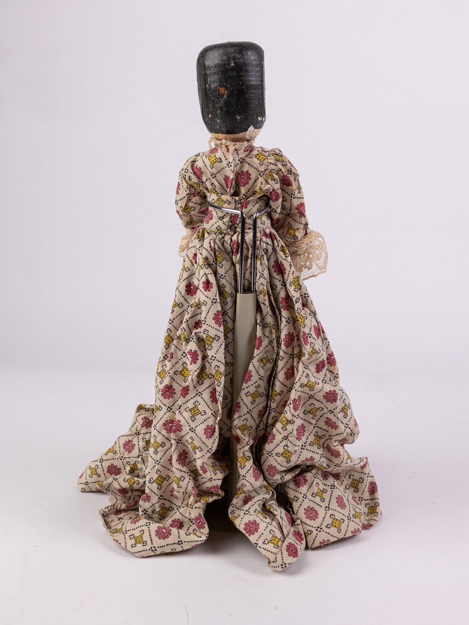 Vintage Wooden Peg Doll - 6