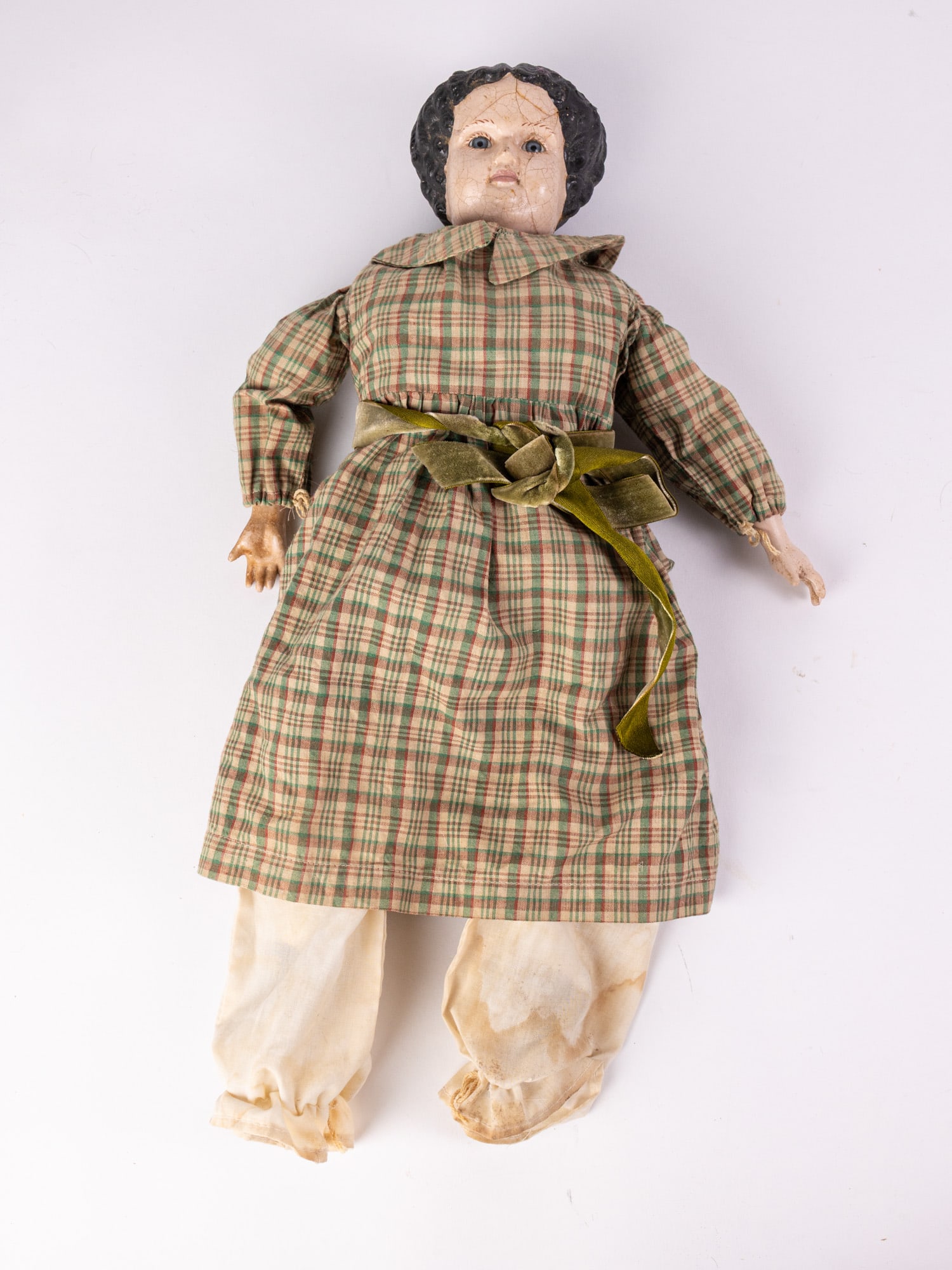 Antique Early Composition Doll (1 of 7)
