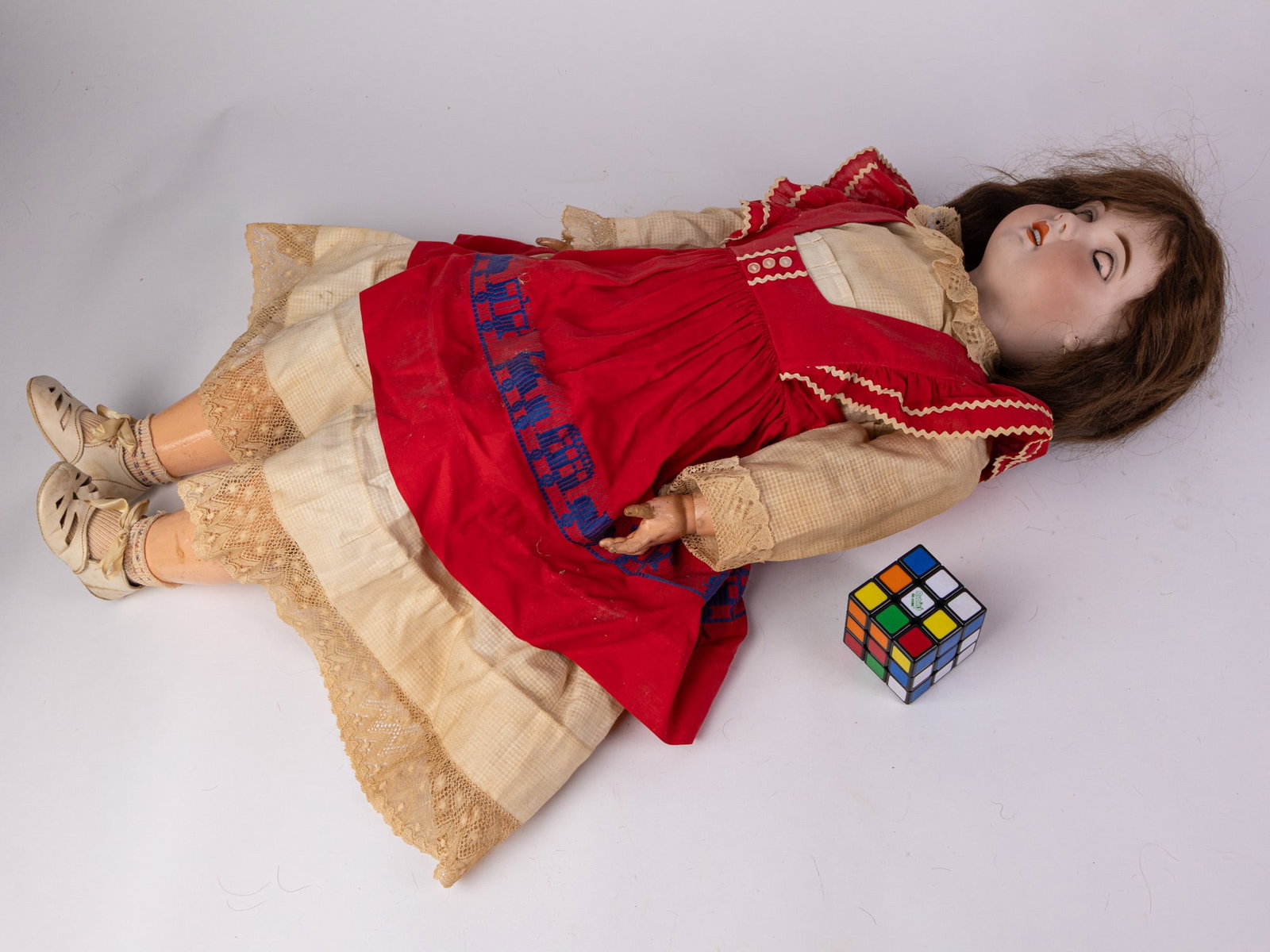 Antique SFBJ Bisque 30" Doll - 2