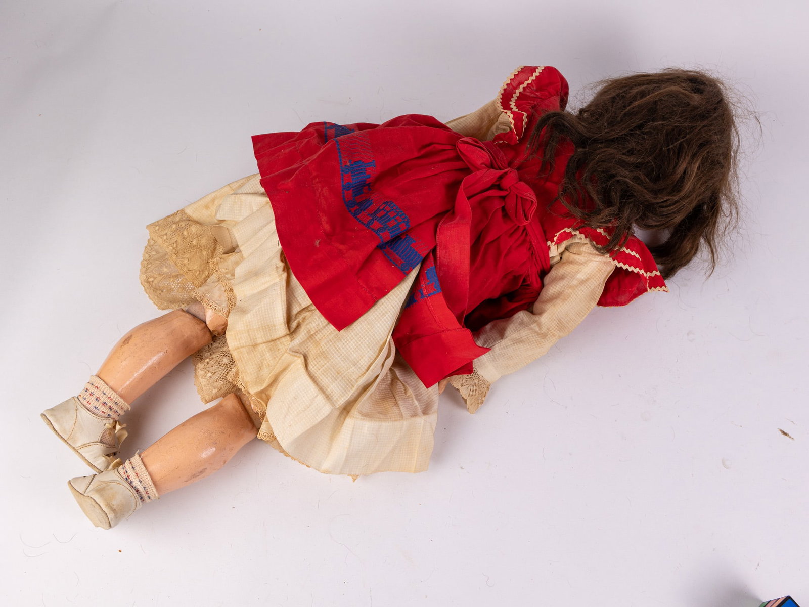 Antique SFBJ Bisque 30" Doll - 6