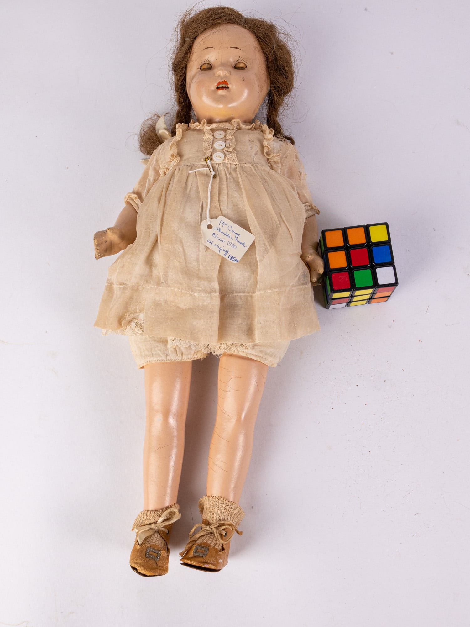 c. 1930 Composition Doll - 2