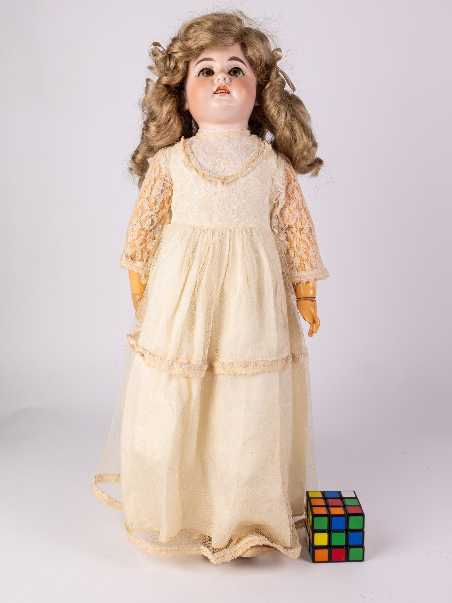 Armand Marseille Antique Bisque 22" Doll - 2