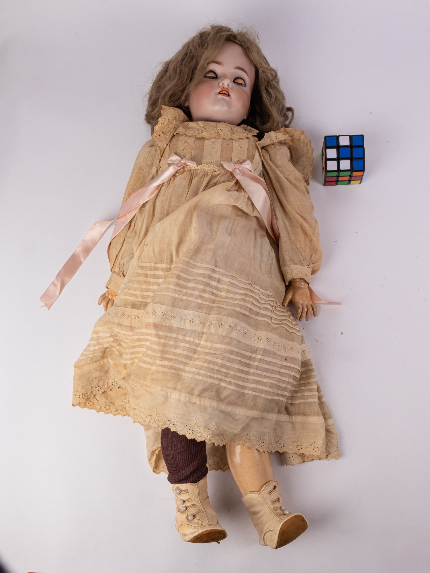Simon & Halbig 28" Bisque Doll - 2