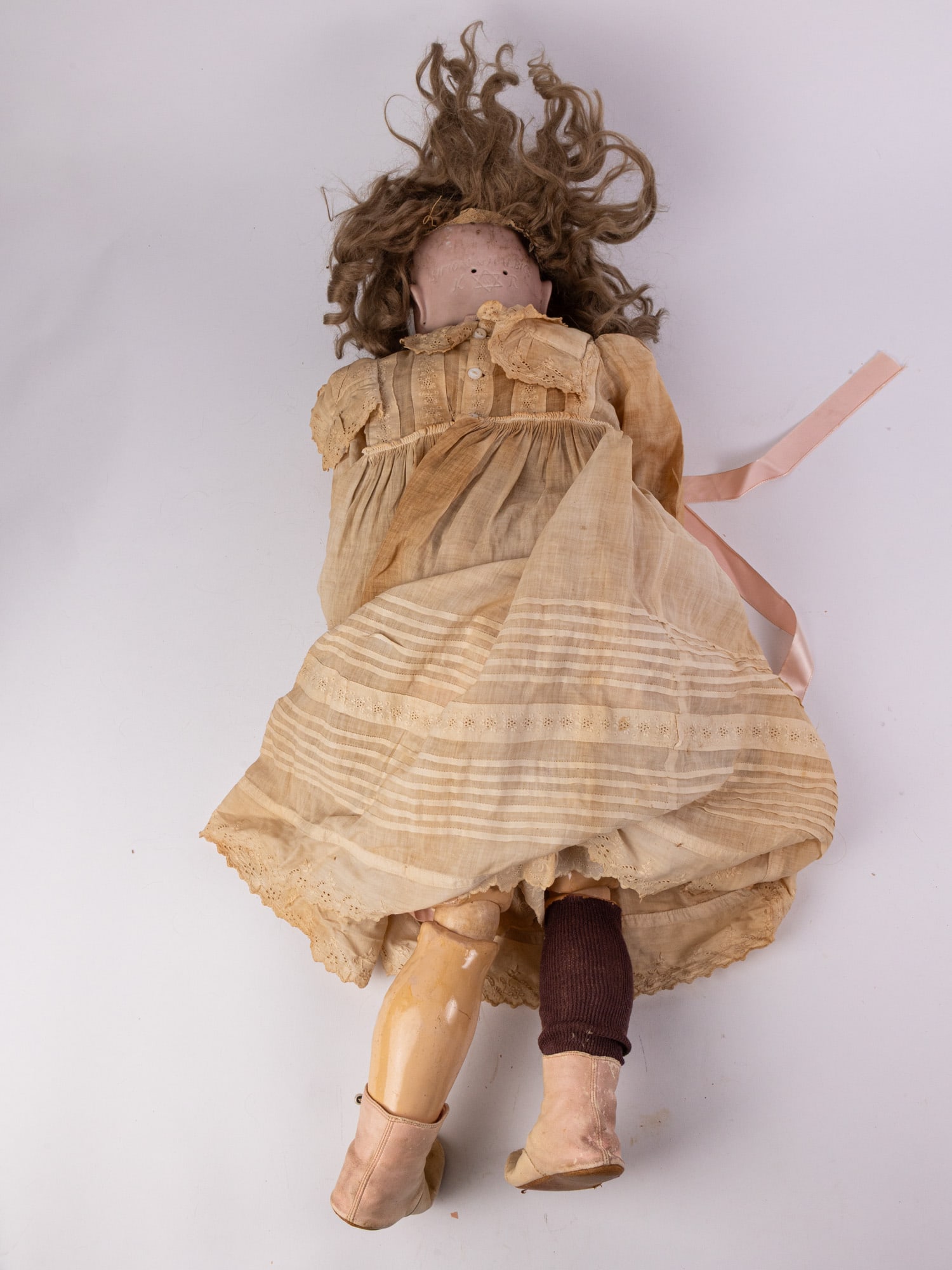 Simon & Halbig 28" Bisque Doll - 7