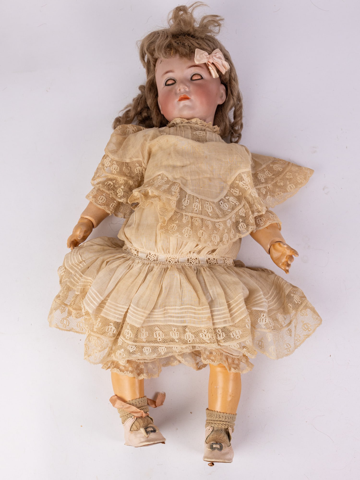 Simon & Halbig 22" Bisque Doll (1 of 8)