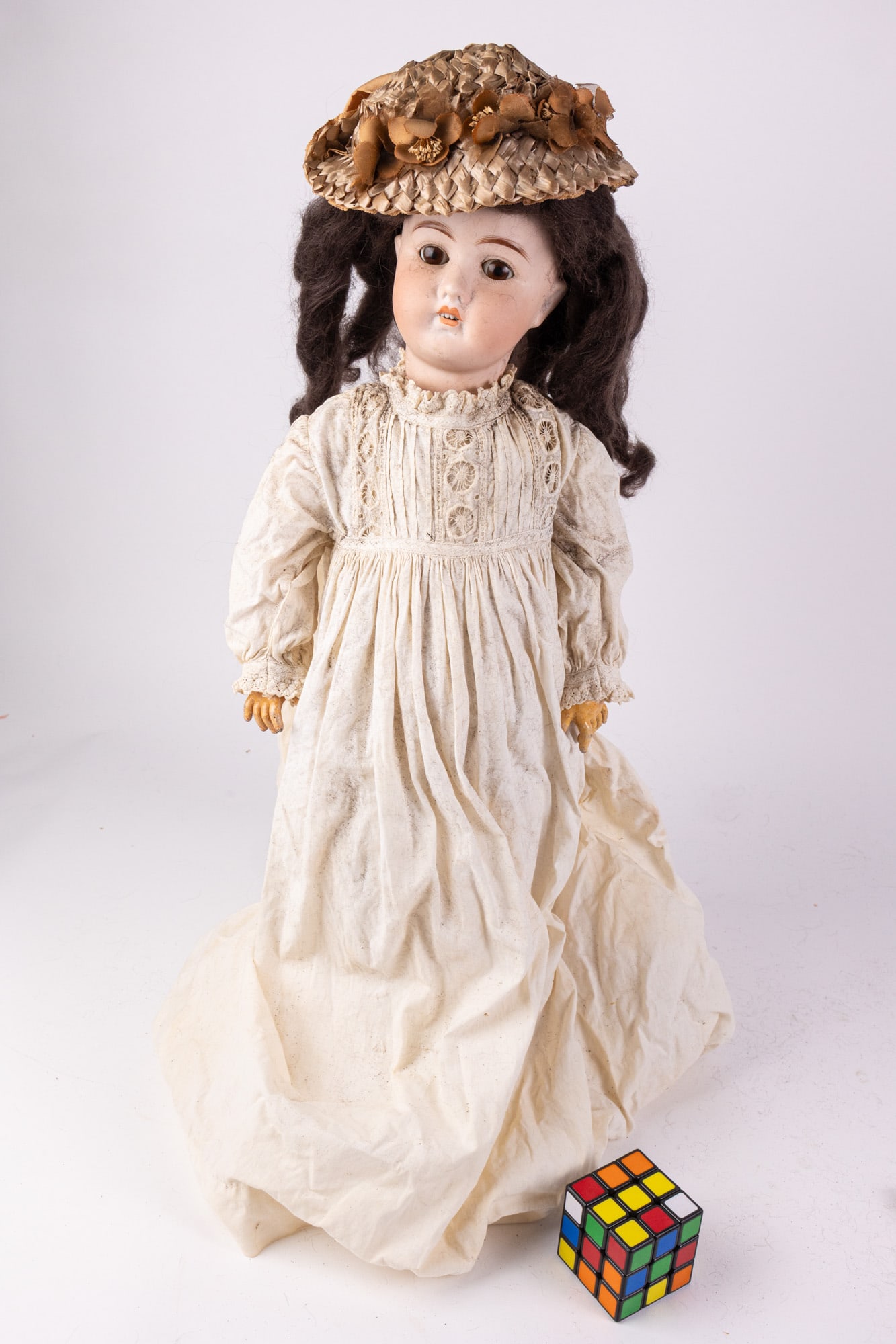 Antique German Bisque Doll - 2