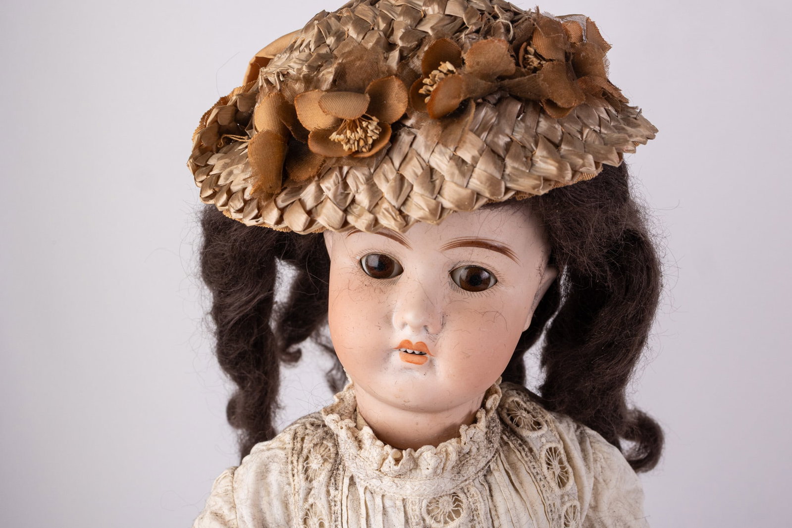 Antique German Bisque Doll - 6