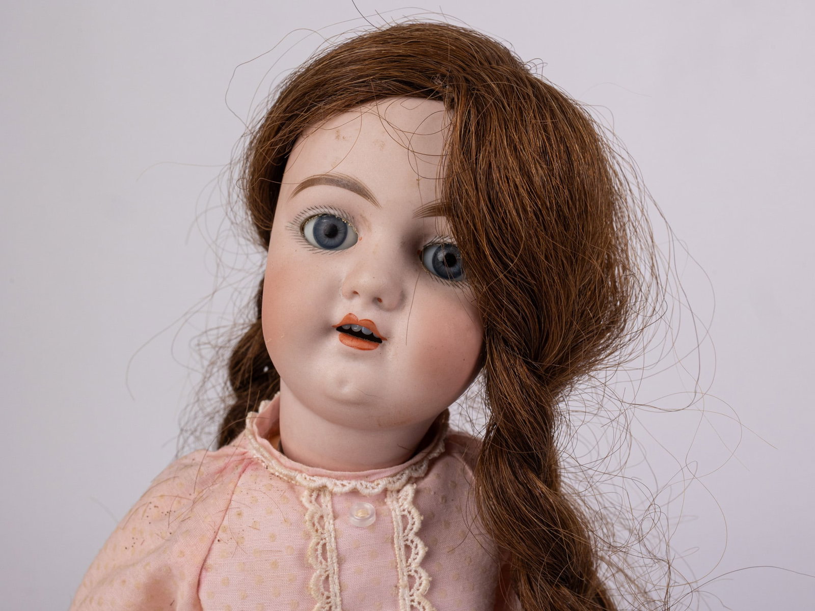 Antique Handwerck Attributed Bisque Doll - 3