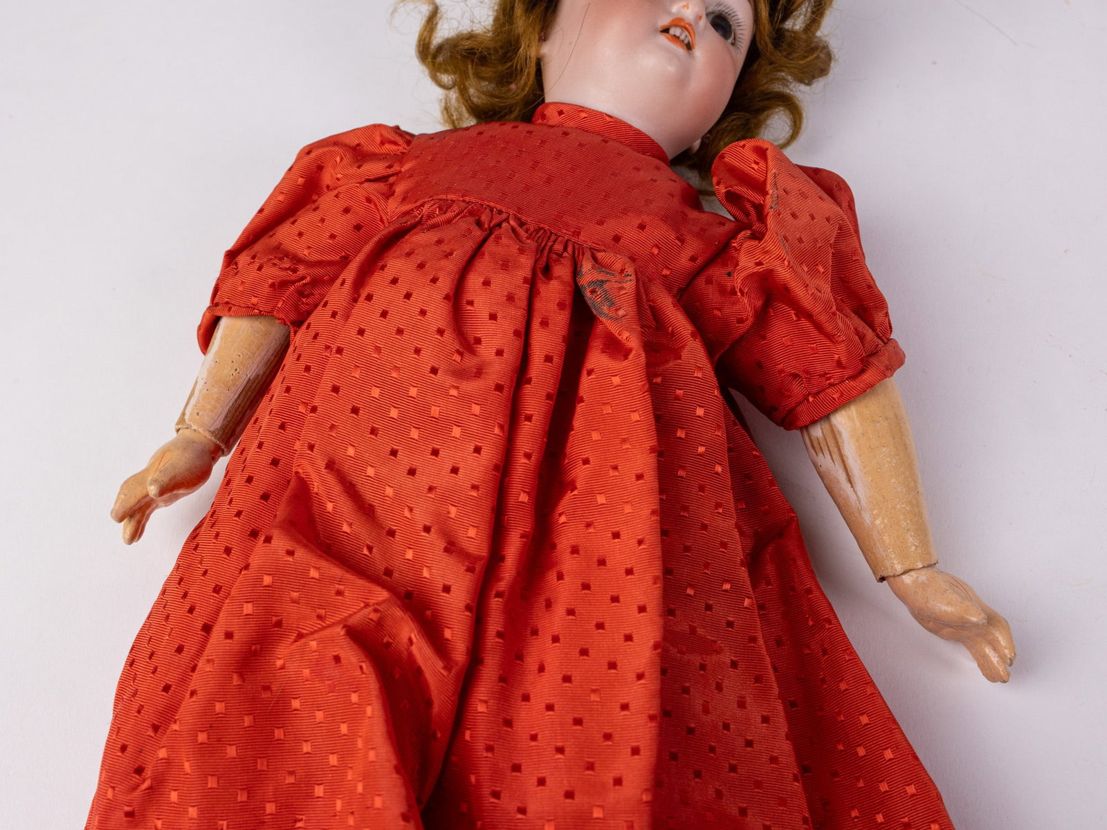 Antique C. M. Bergmann Simon & Halbig 12" Bisque Doll - 4