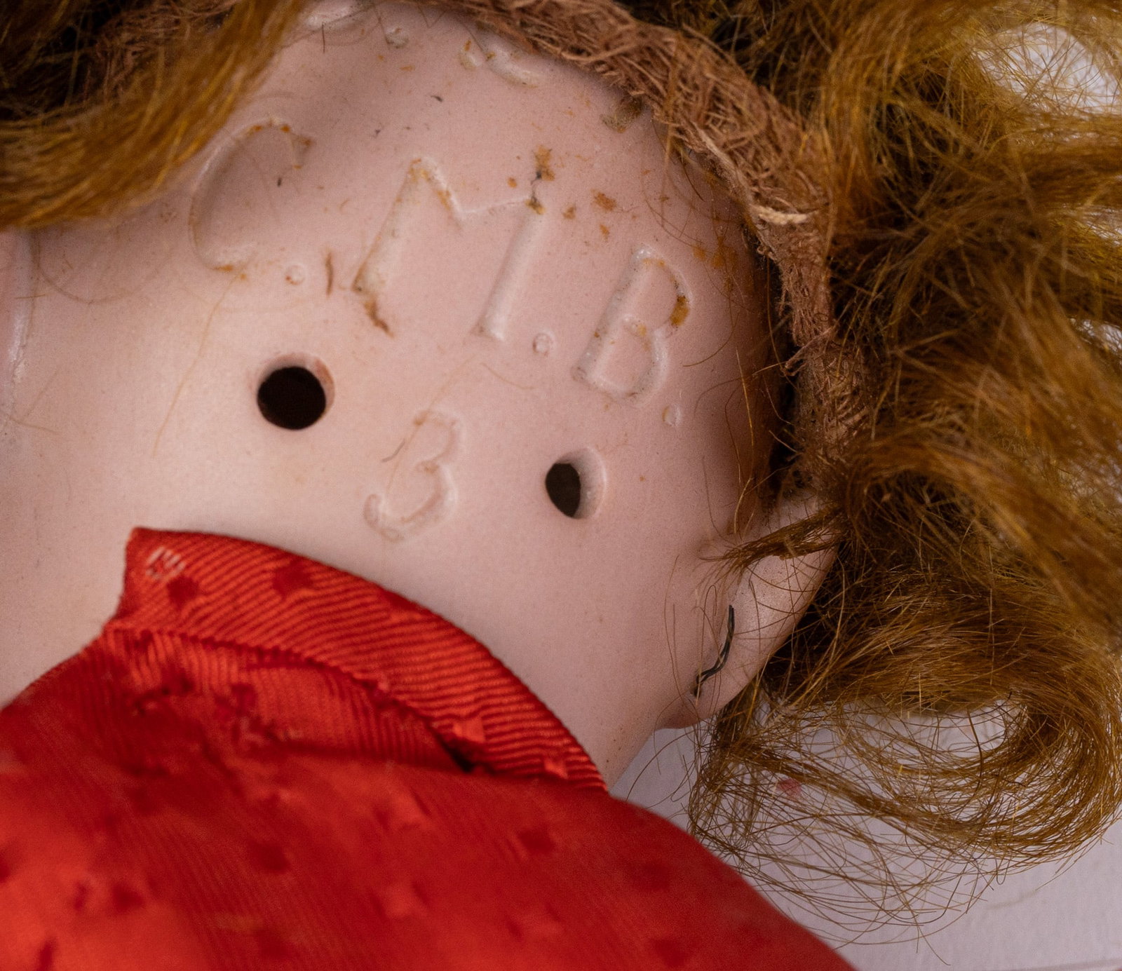 Antique C. M. Bergmann Simon & Halbig 12" Bisque Doll - 7