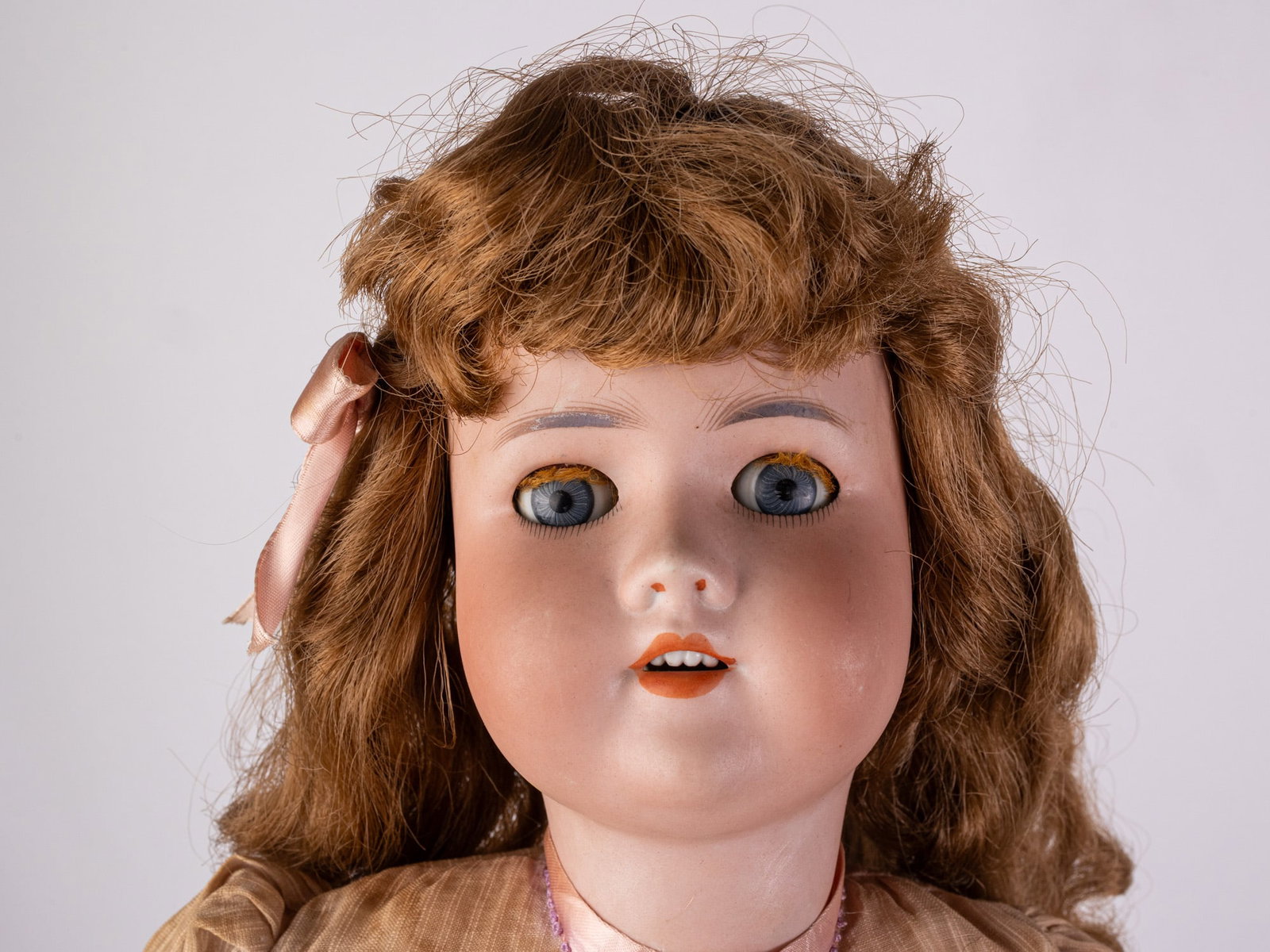 Antique C. M. Bergmann Simon & Halbig 22" Bisque Doll - 4
