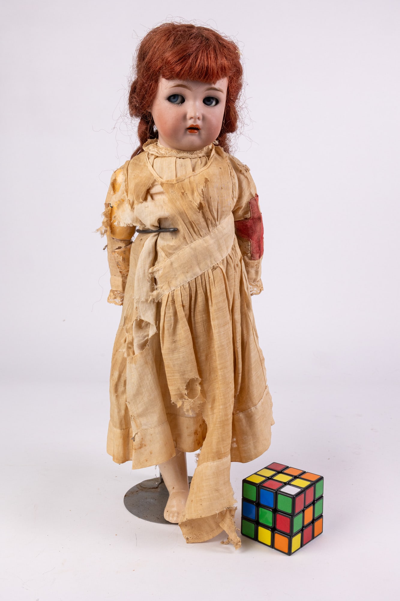 Simon & Halbig Nurse Character Bisque Doll - 2