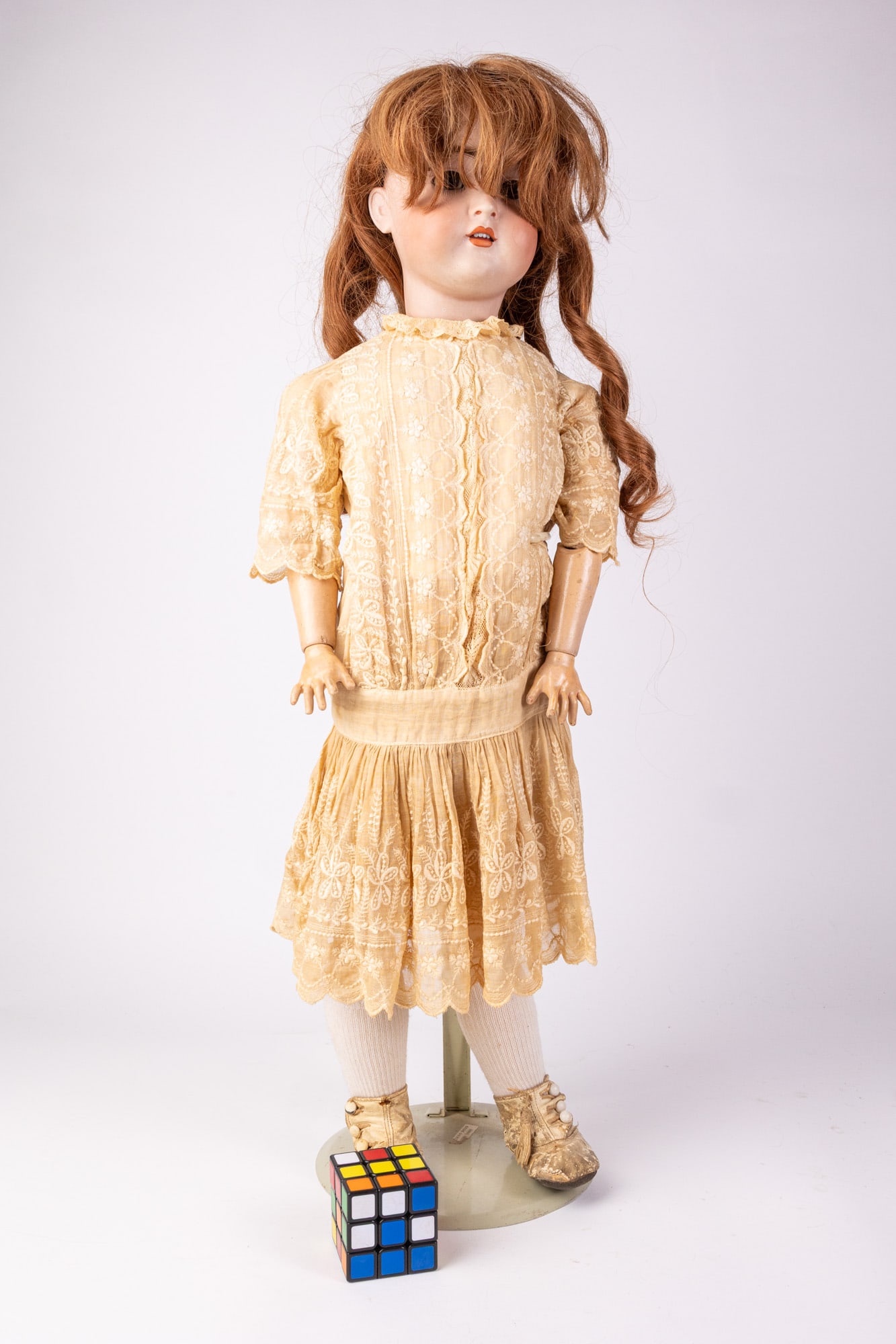Antique German Bisque 30" Doll - 2