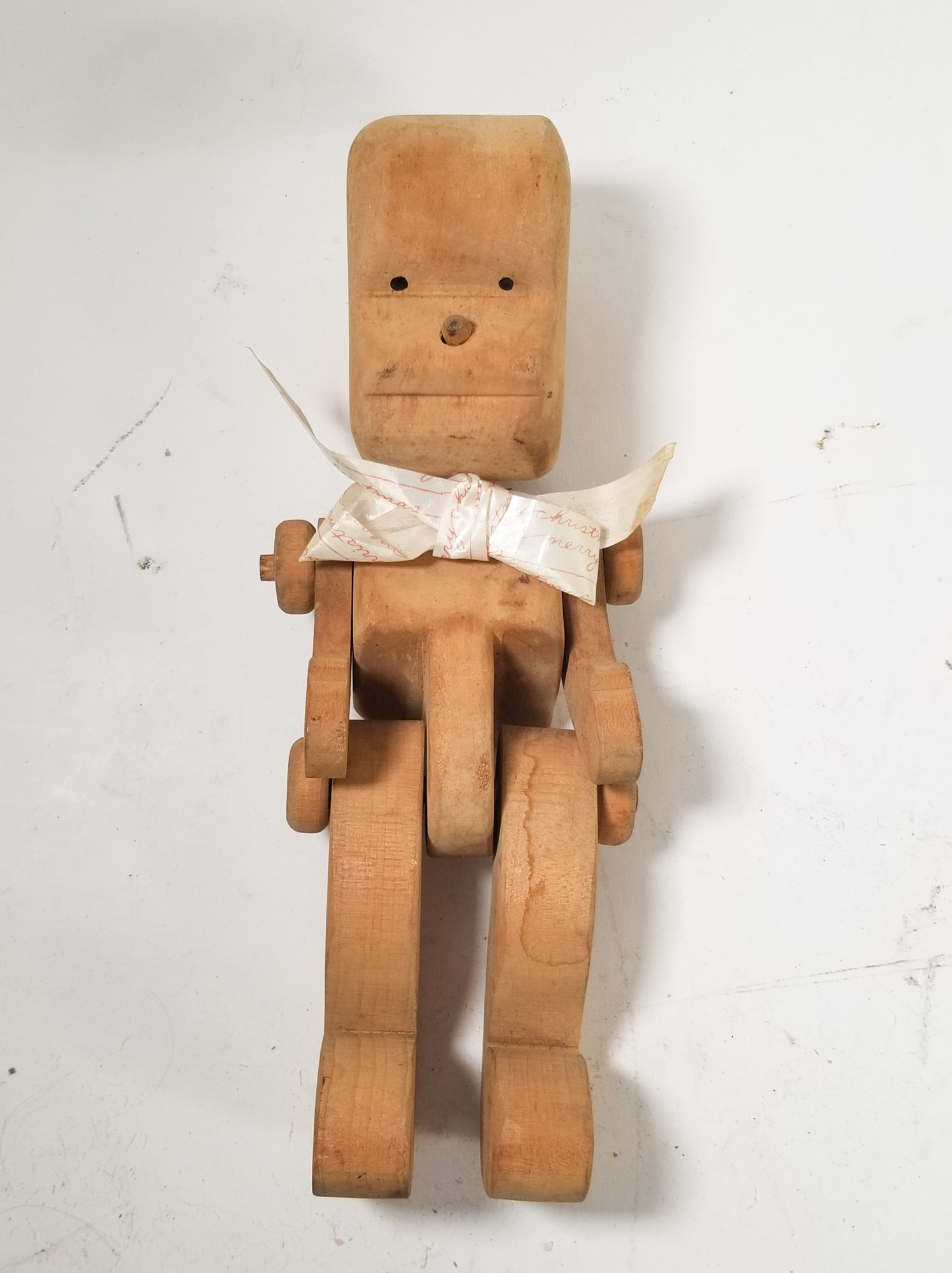 Carved Wooden Folk Doll (1 of 3)