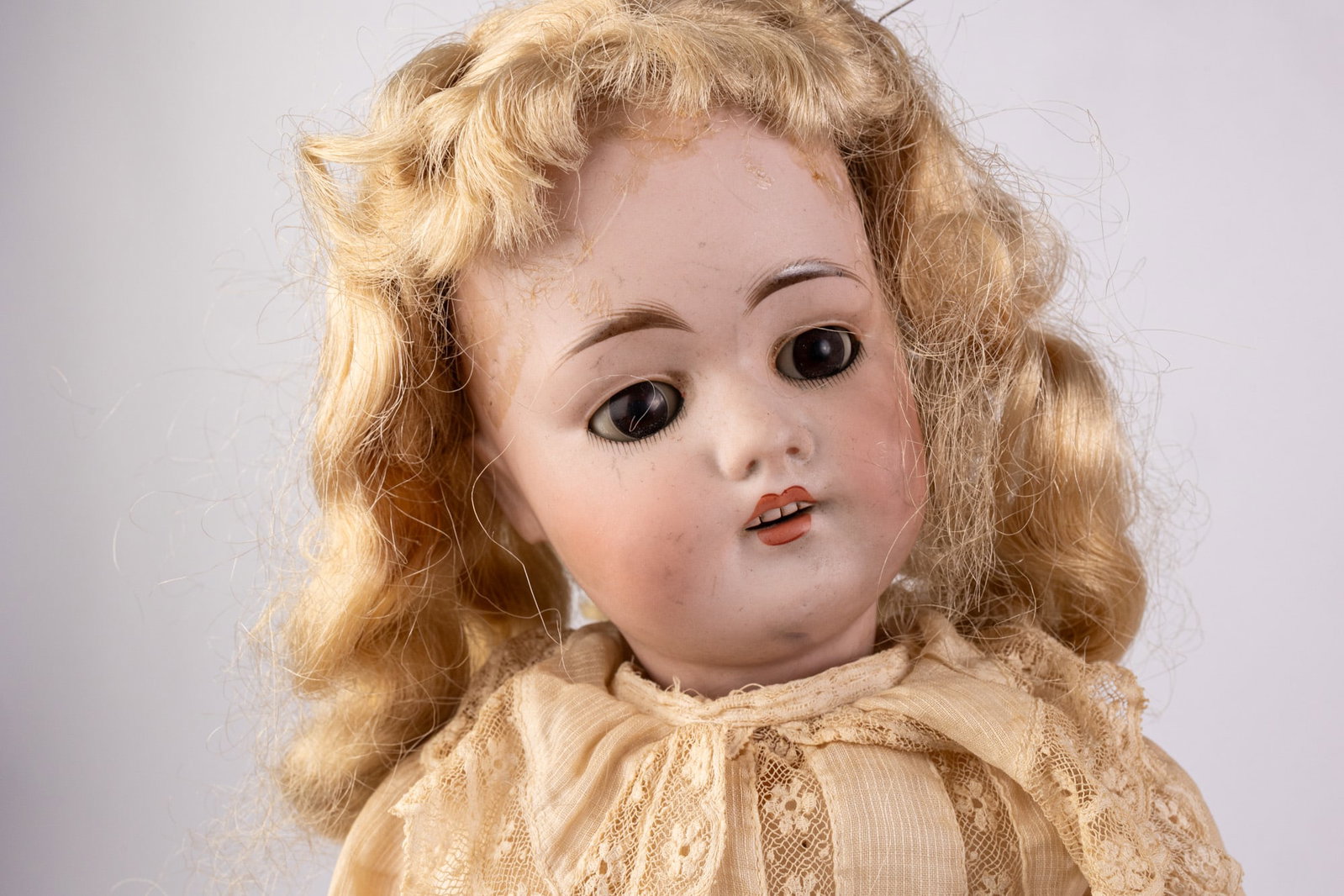 Antique Bisque Made in Germany 20" Doll - 3