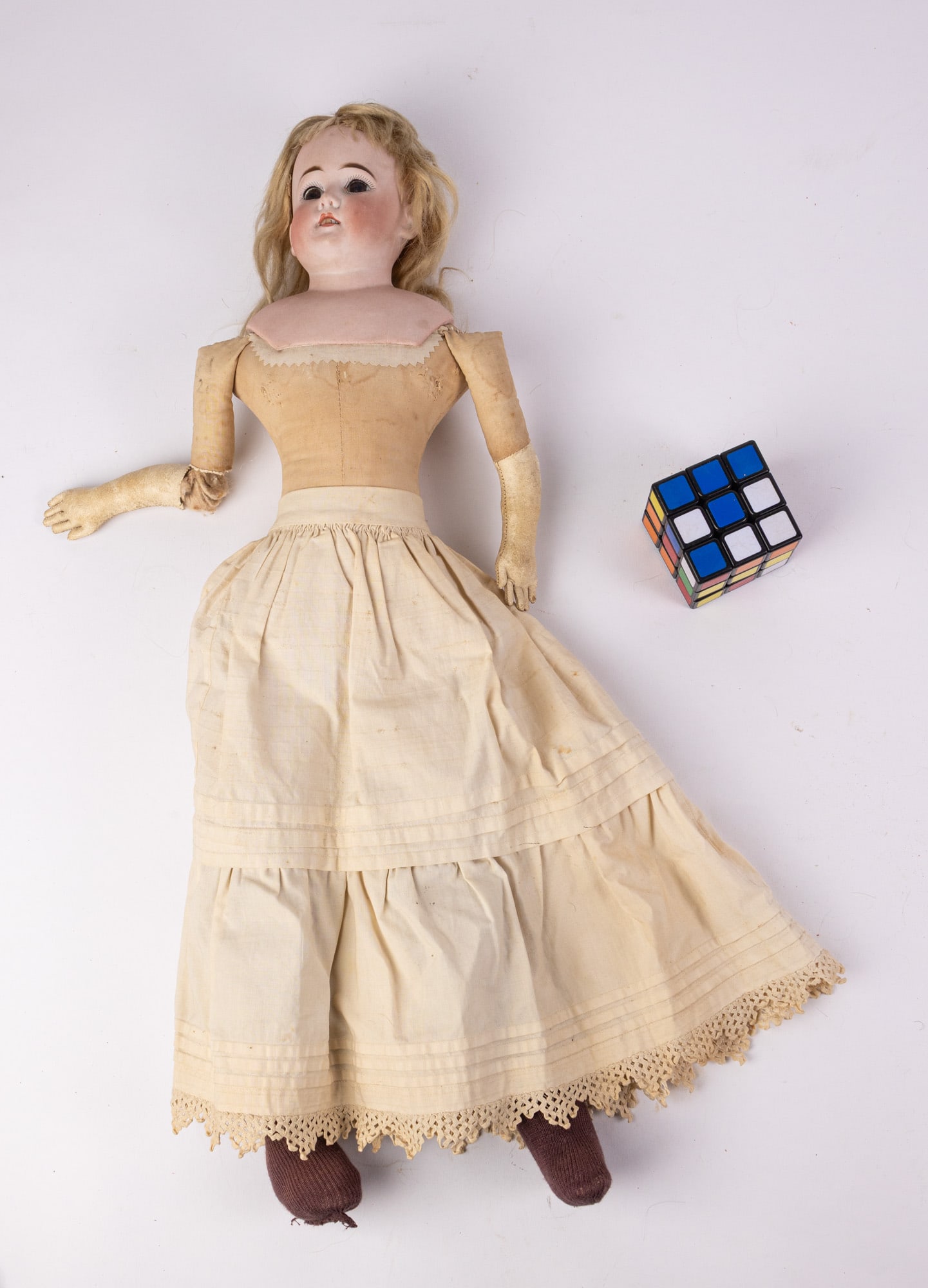 Antique Bisque Doll - 2