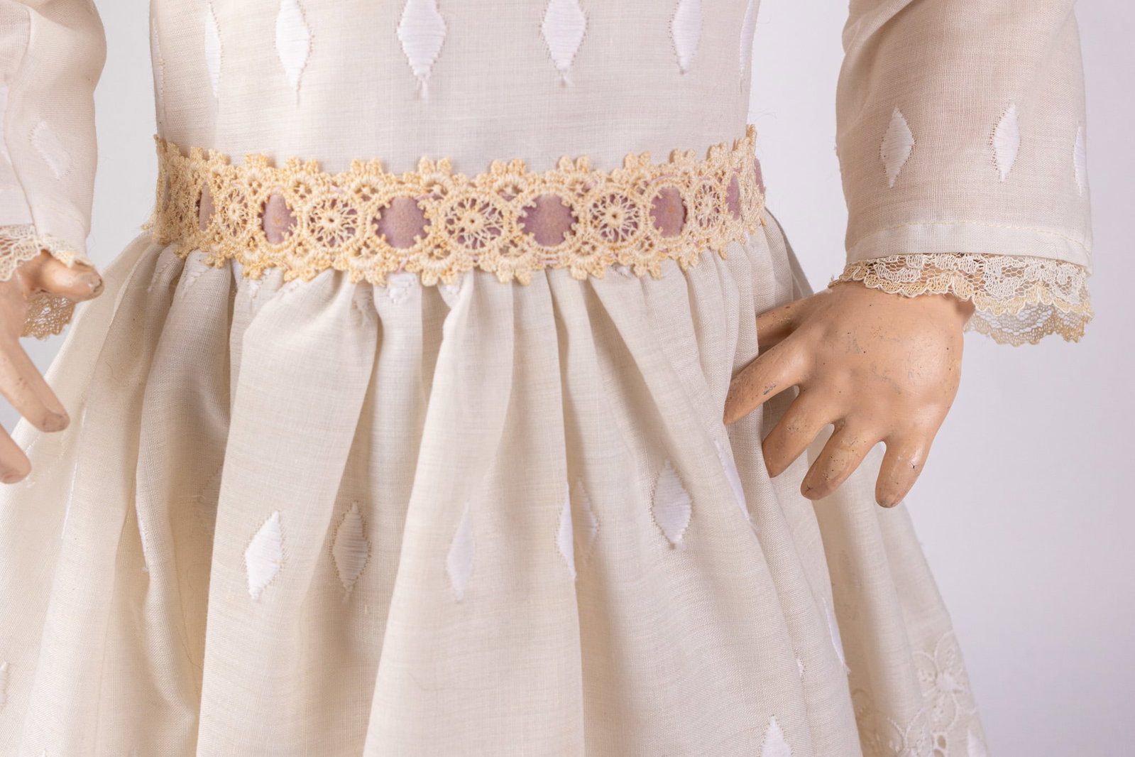 Armand Marseille Marked Bisque 30" Doll - 4