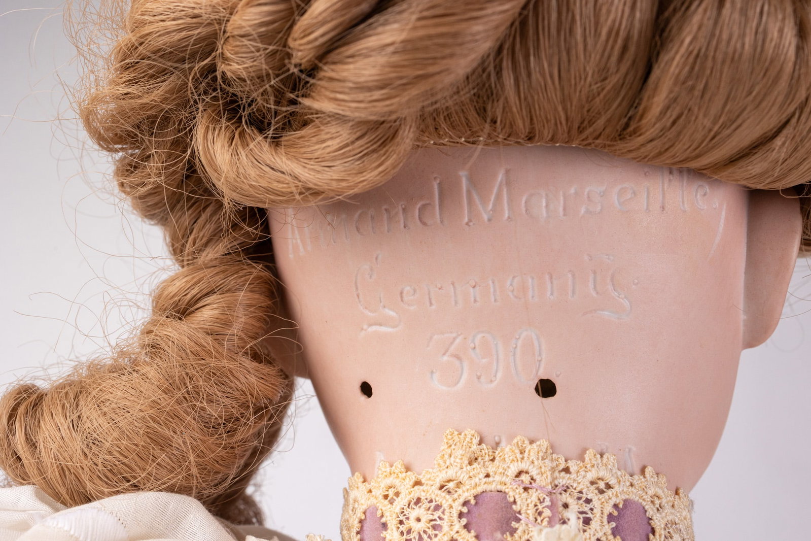 Armand Marseille Marked Bisque 30" Doll - 7