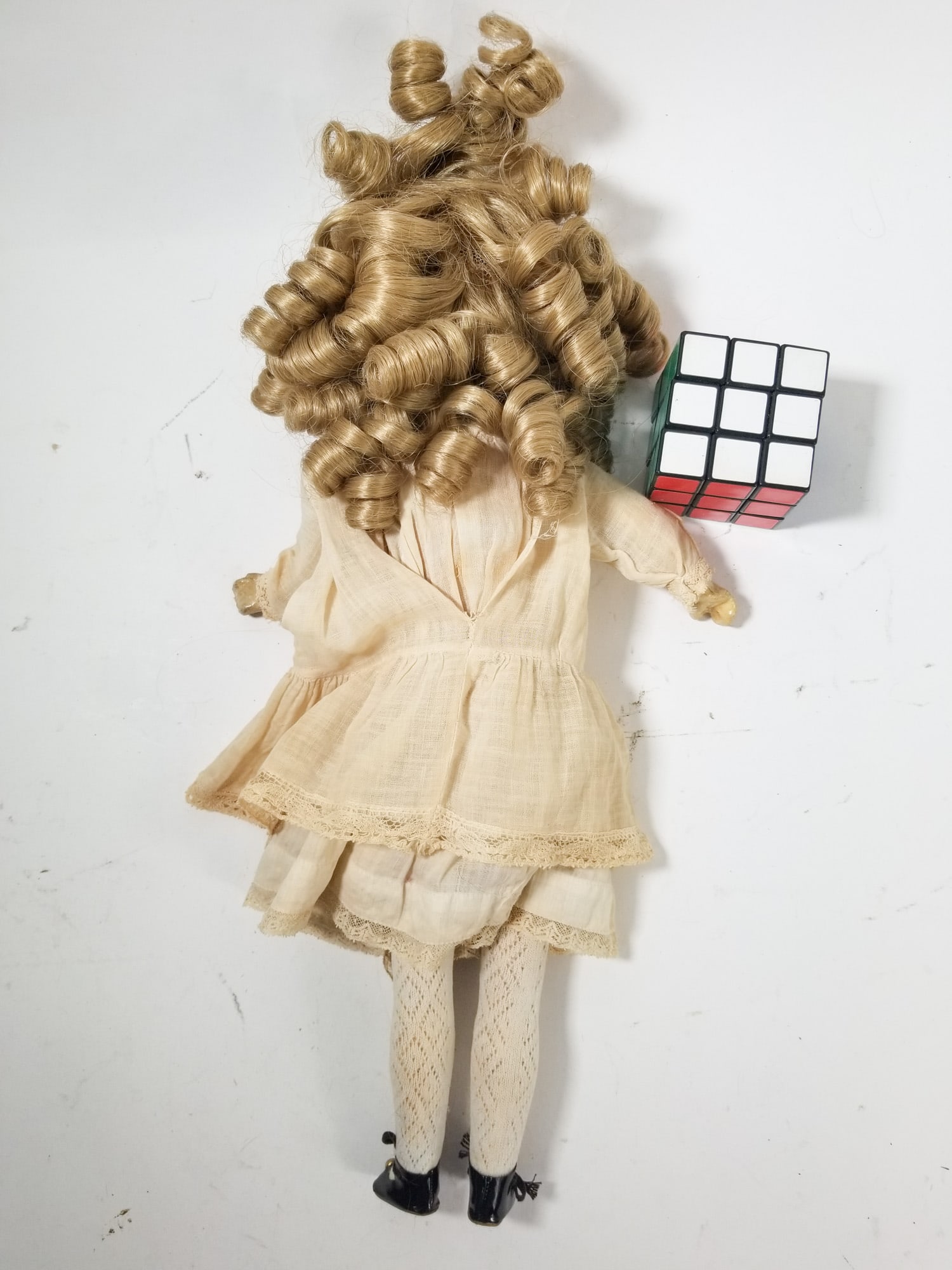 Antique Theodor Recknagel German Bisque Doll - 2