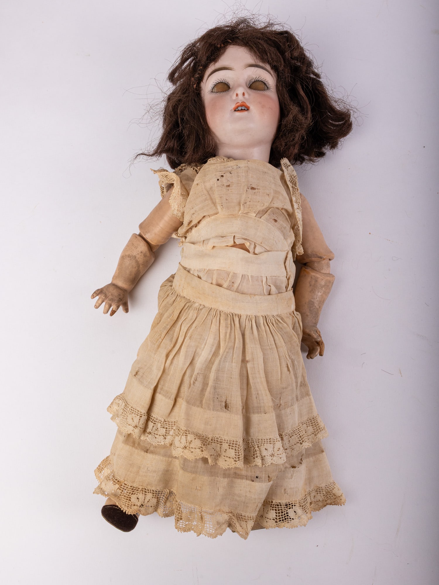 Antique German Bisque 14" Doll (1 of 7)