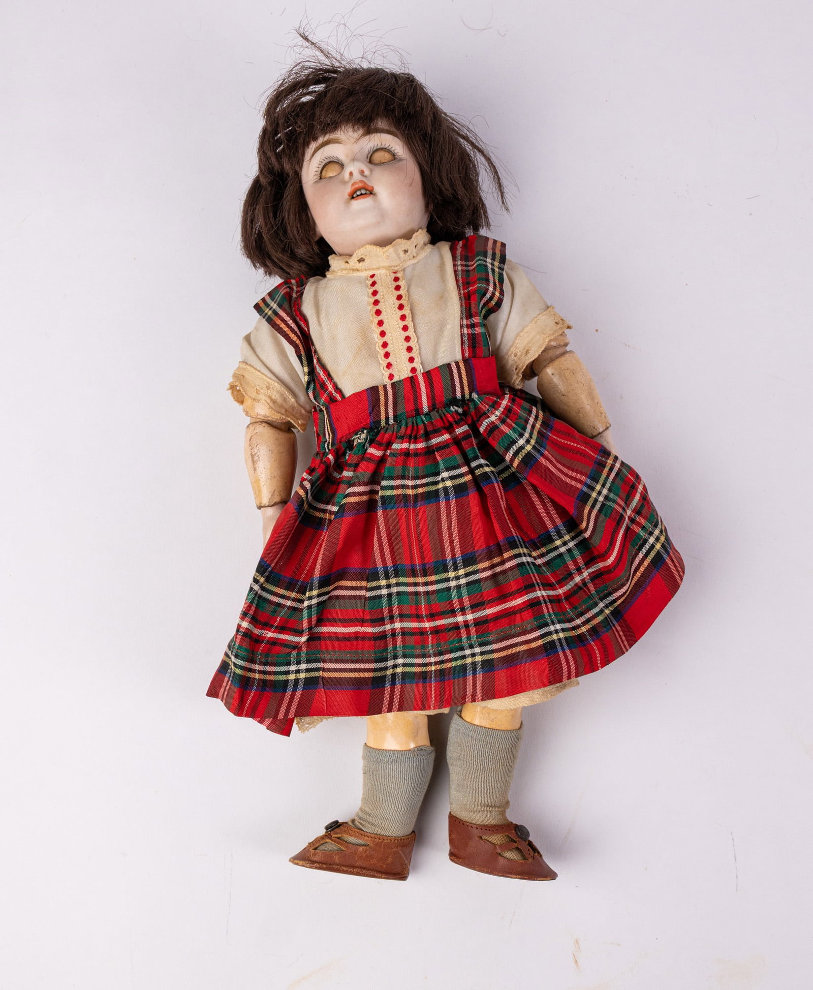 Antique German Bisque Ball-Jointed Doll (1 of 7)