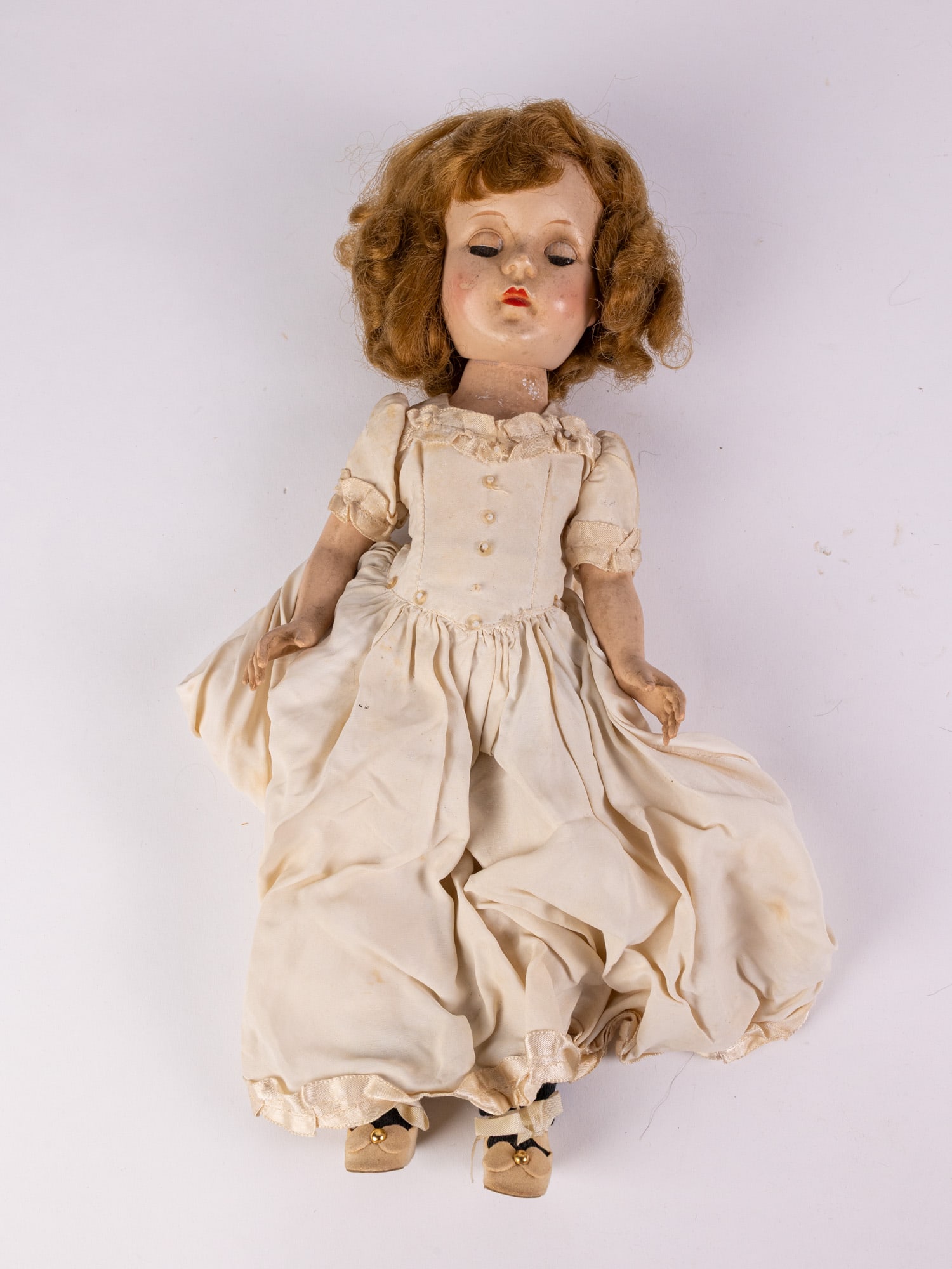 Early 20th Century Composition Doll: Early 20th Century Composition Doll Size 15" Literature Brooks Auction – Online Auction Terms & Conditions Contact: (856) 694-2960 | info@brooks.auction READ BEFORE YOU BID: We want you