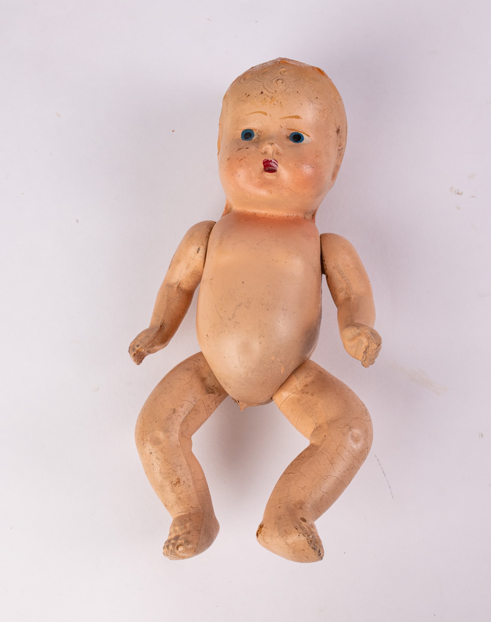 Early 20th Century Composition Baby Doll: Early 20th Century Composition Baby Doll Size 10" Literature Brooks Auction – Online Auction Terms & Conditions Contact: (856) 694-2960 | info@brooks.auction READ BEFORE YOU BID: We want