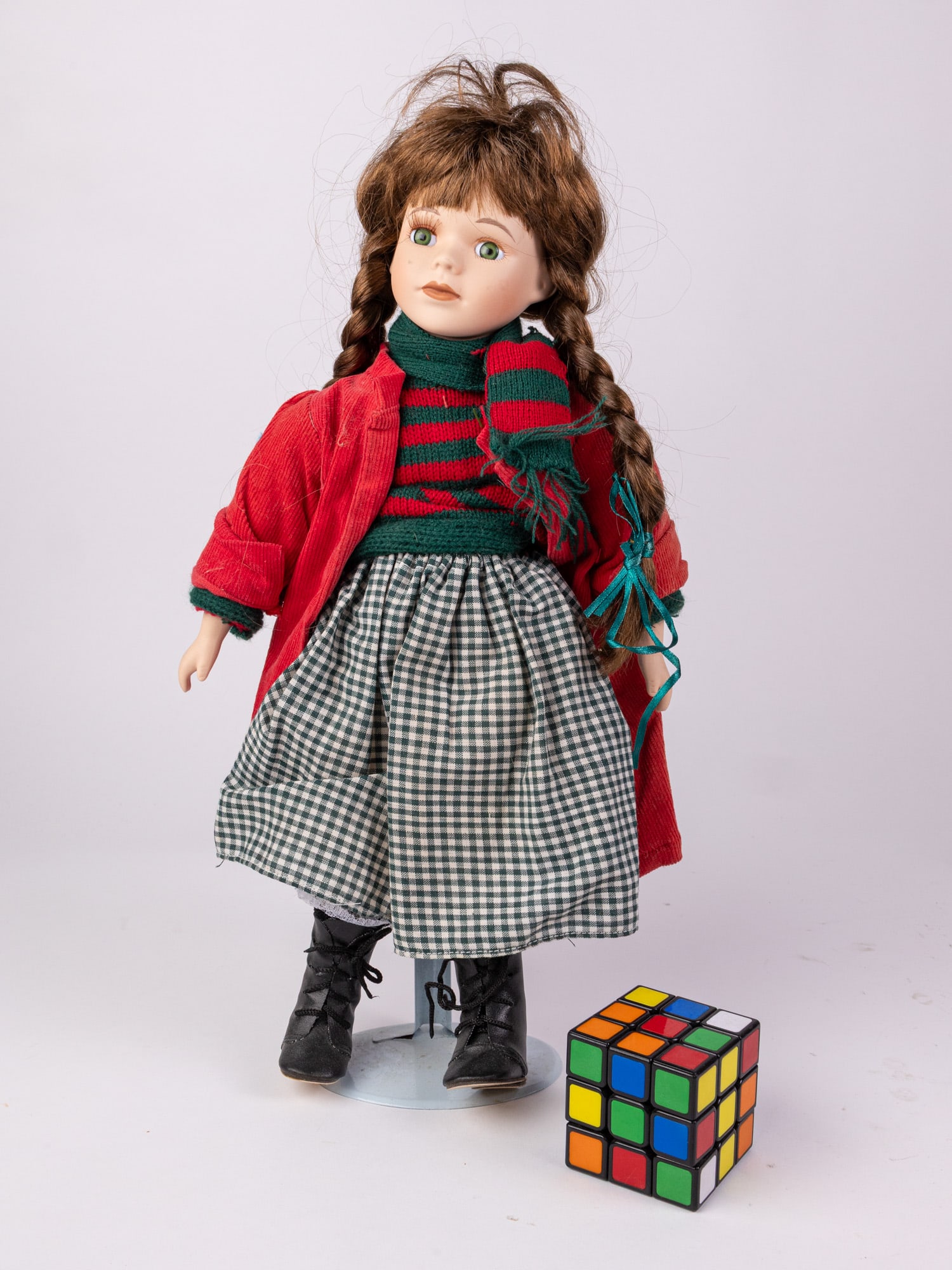 Vintage Collectors Porcelain Doll - 2
