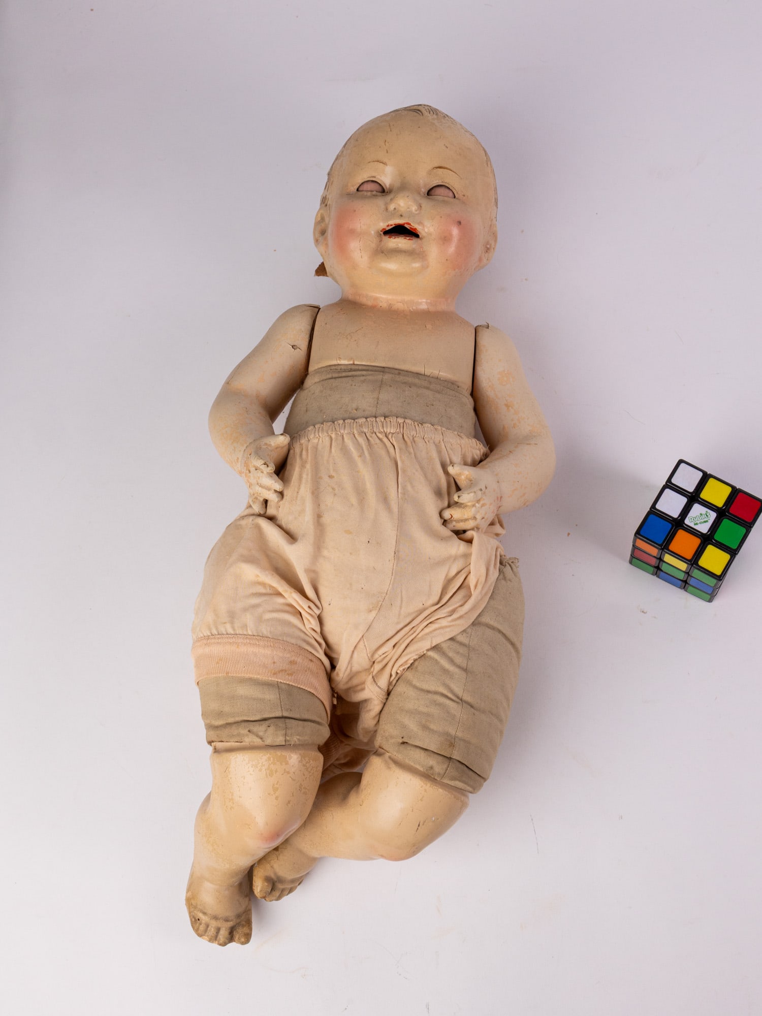 Petite American Character Dolls Vintage Composition Baby Doll - 2