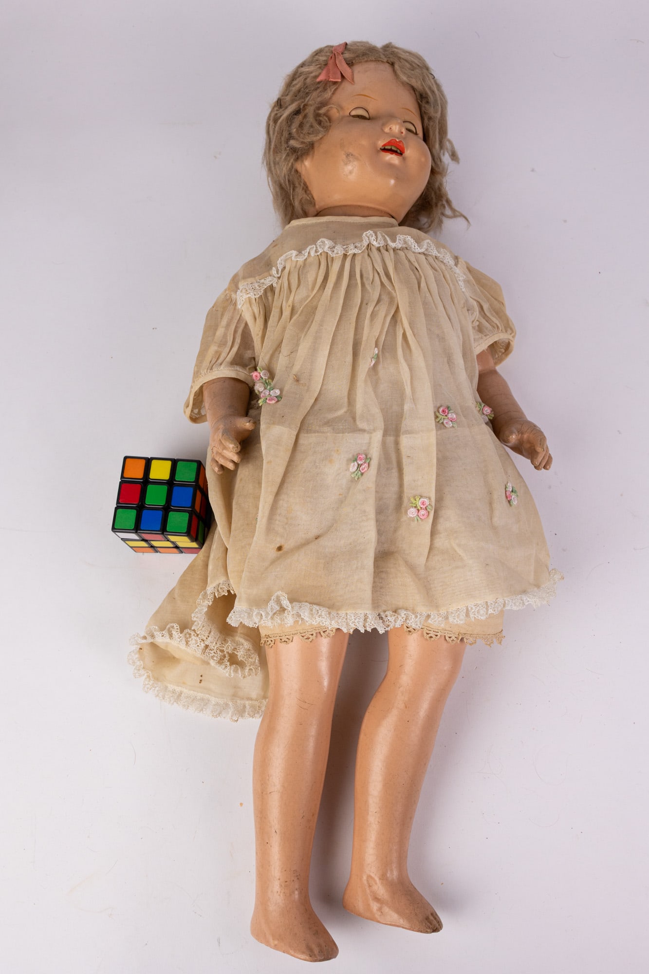 Vintage 26" Composition Doll - 2