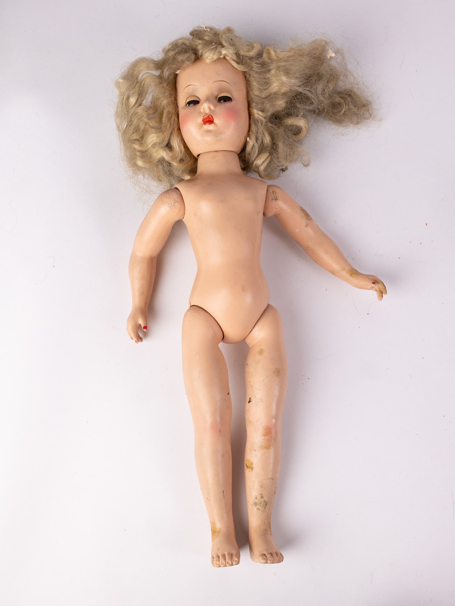 Vintage 18" Composition Doll (1 of 3)