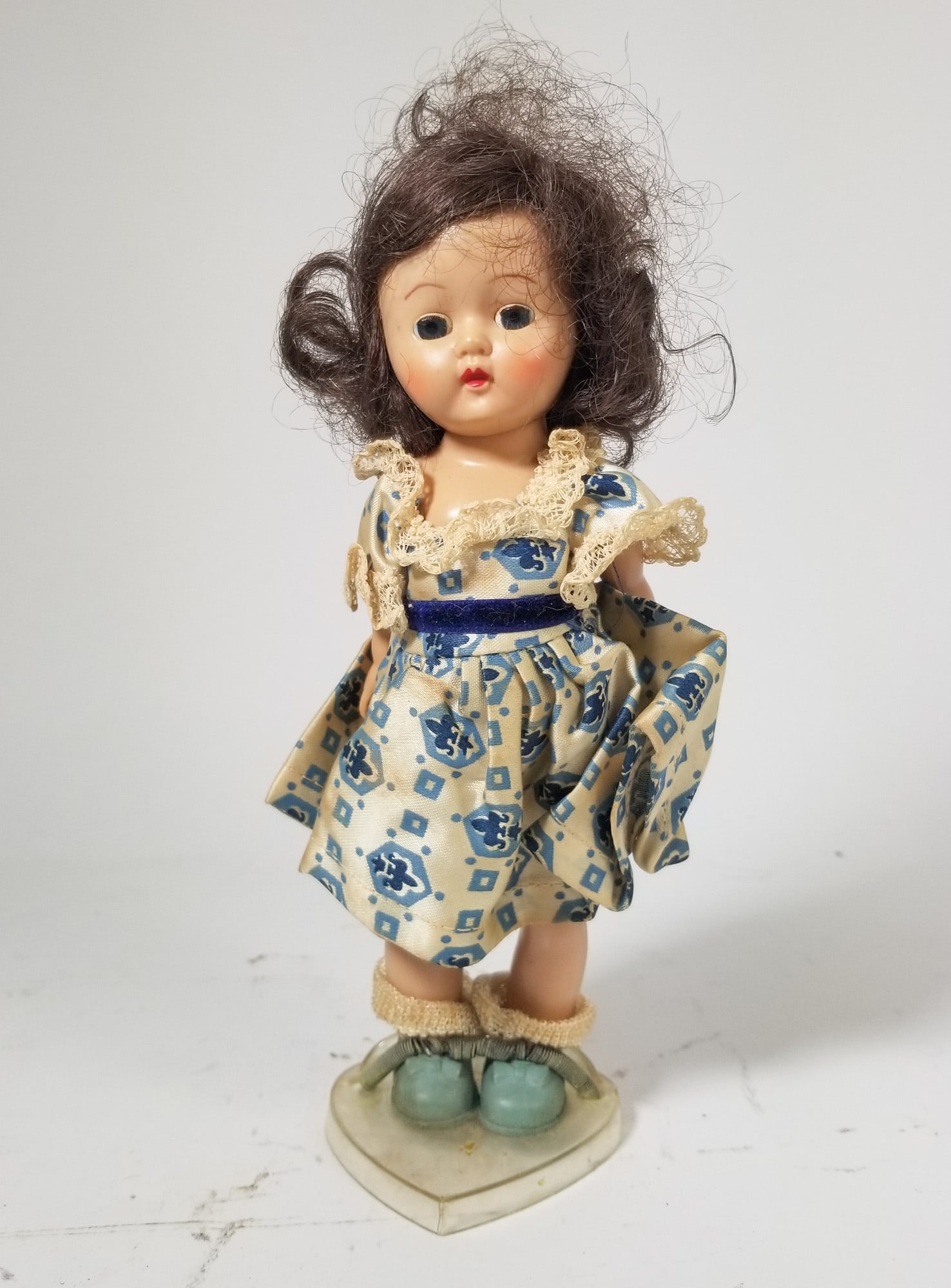 Vintage Plastic 8" Character Doll (1 of 3)