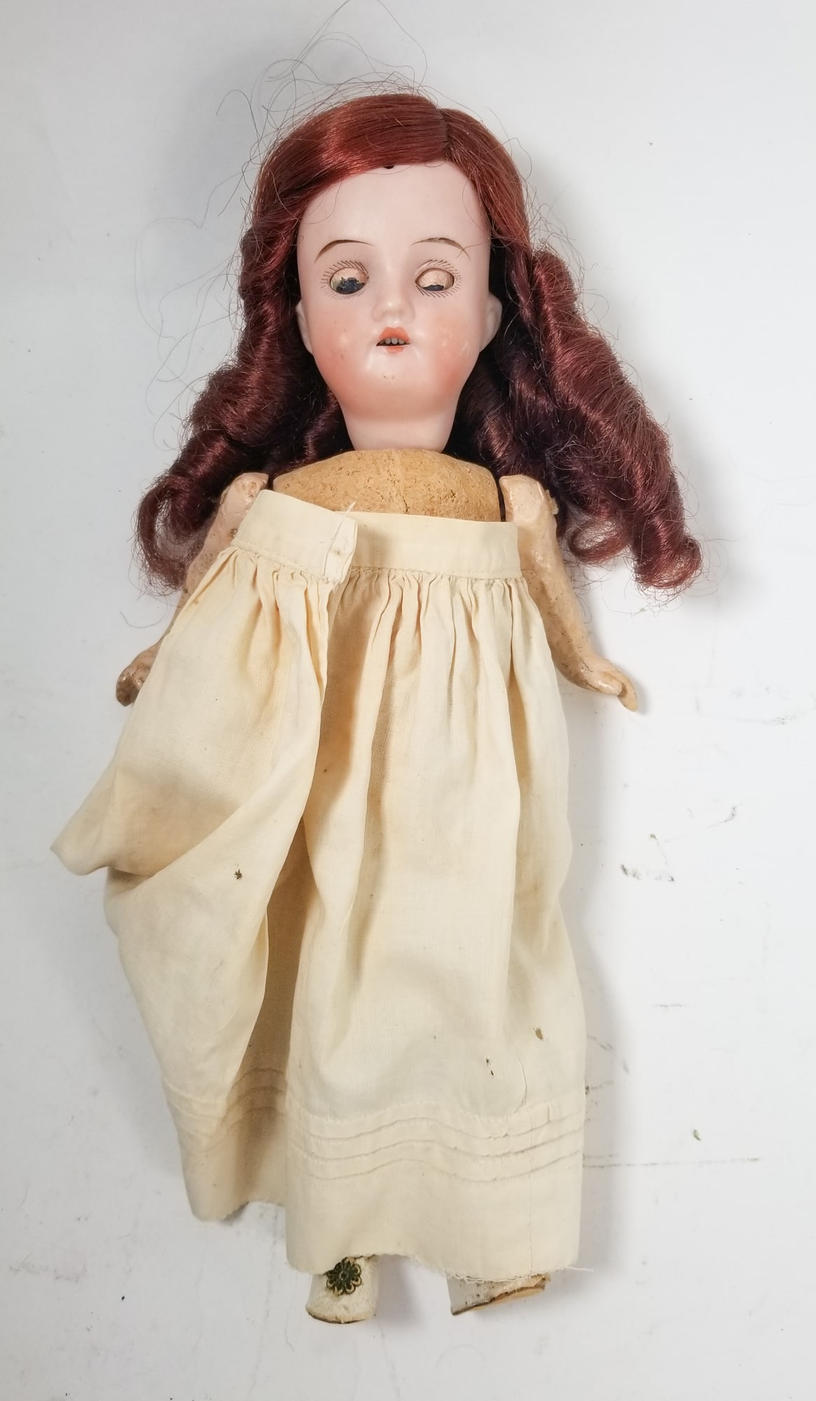 Antique Theodor Recknagel German Bisque Doll (1 of 3)