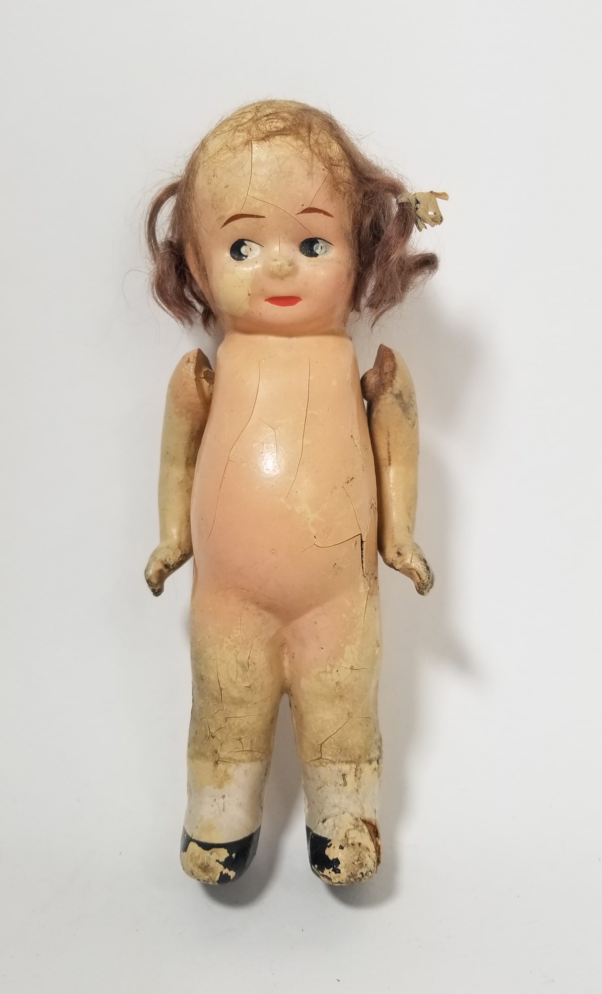 Antique 8" Composition Doll (1 of 2)