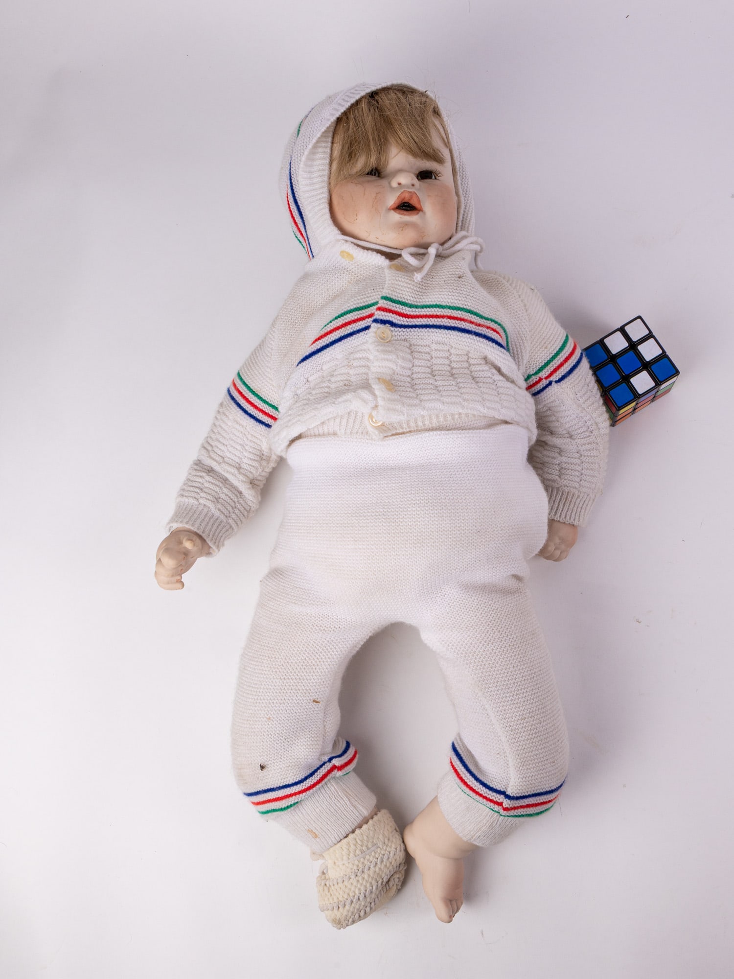 Vintage Porcelain Baby Doll - 2