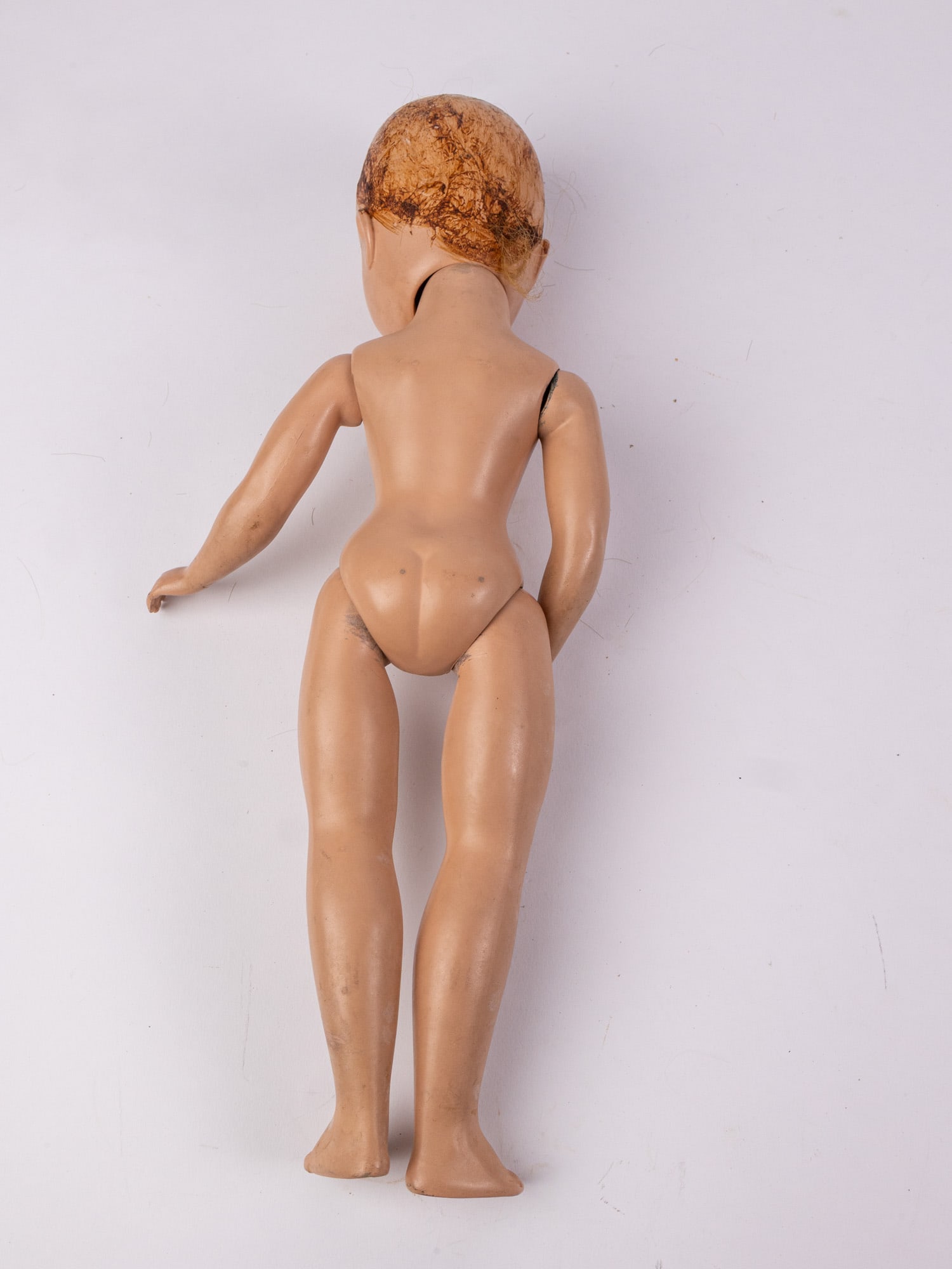 Vintage Mid Century Plastic Doll - 4