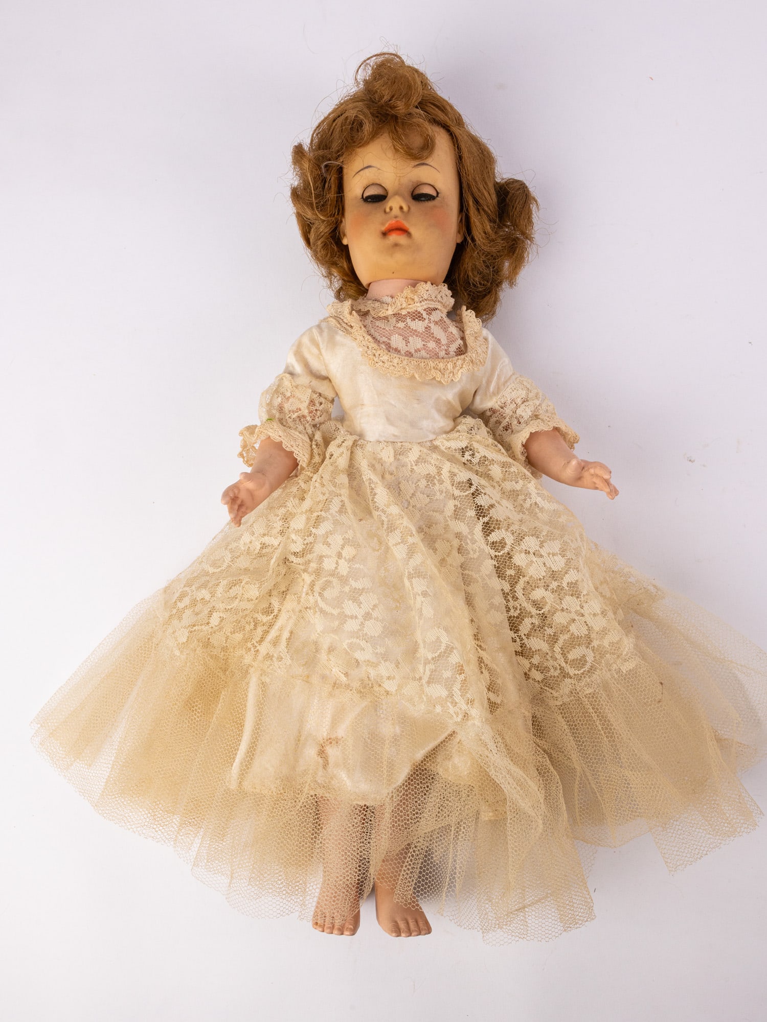 Vintage Plastic Bride Doll (1 of 4)