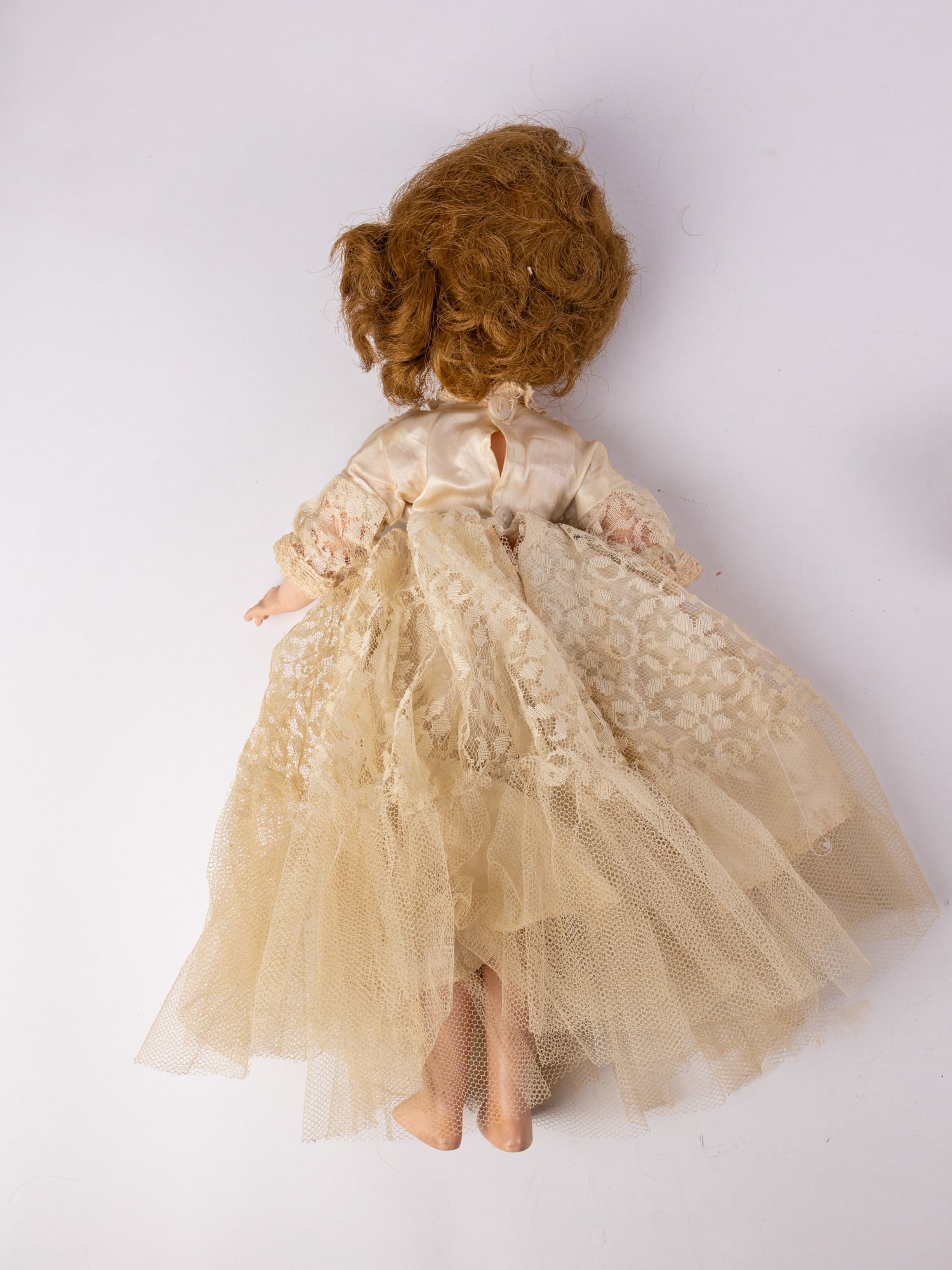 Vintage Plastic Bride Doll - 4