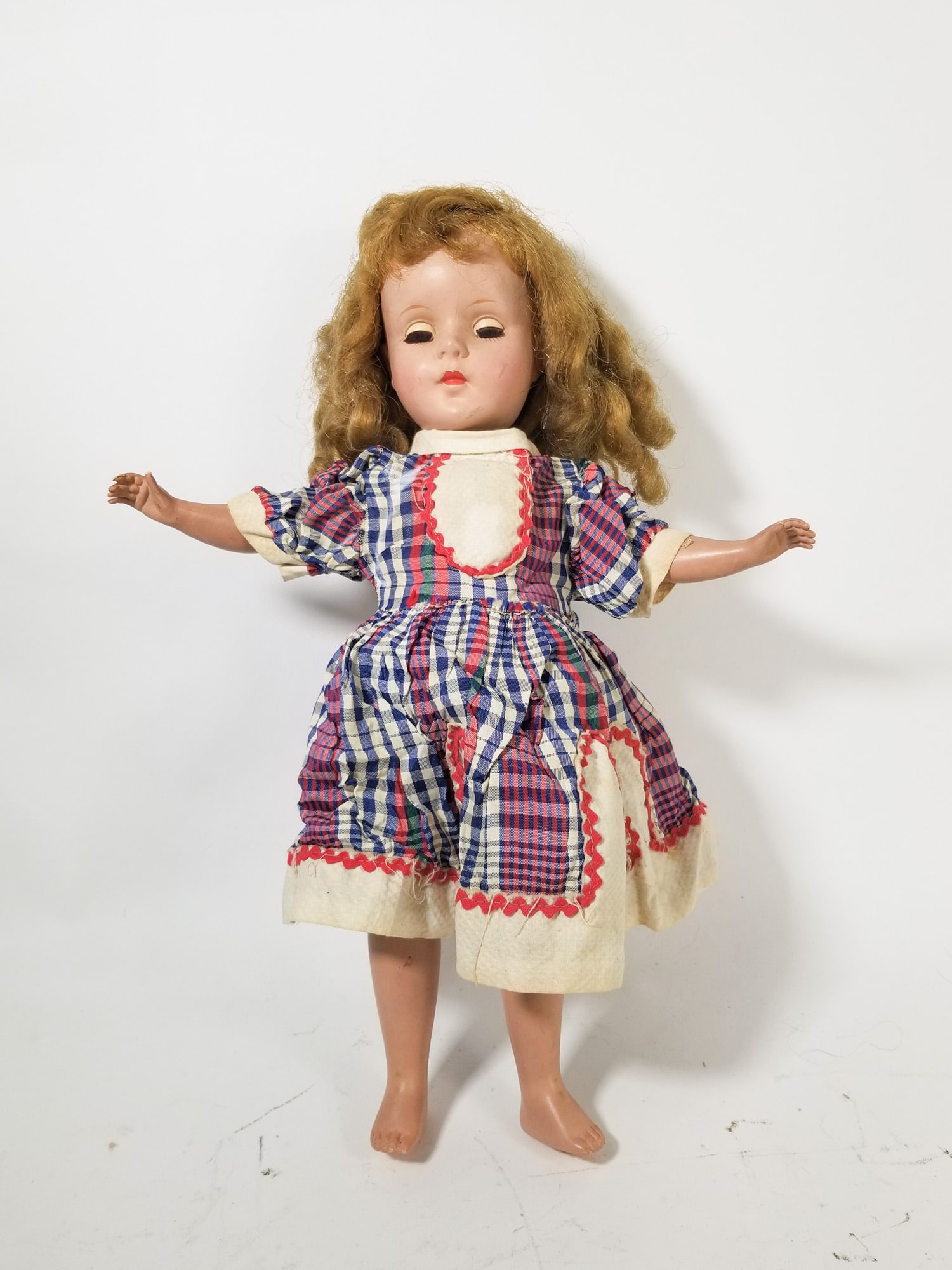 Vintage Ideal Hard Plastic "Toni" Doll (1 of 2)