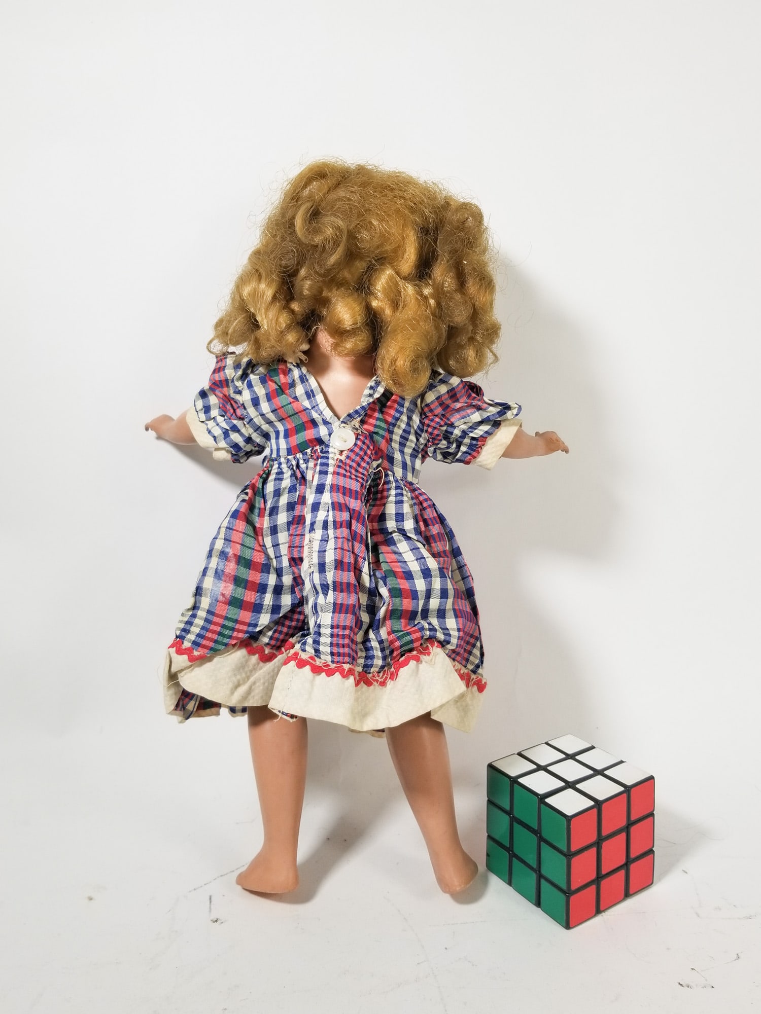 Vintage Ideal Hard Plastic "Toni" Doll - 2