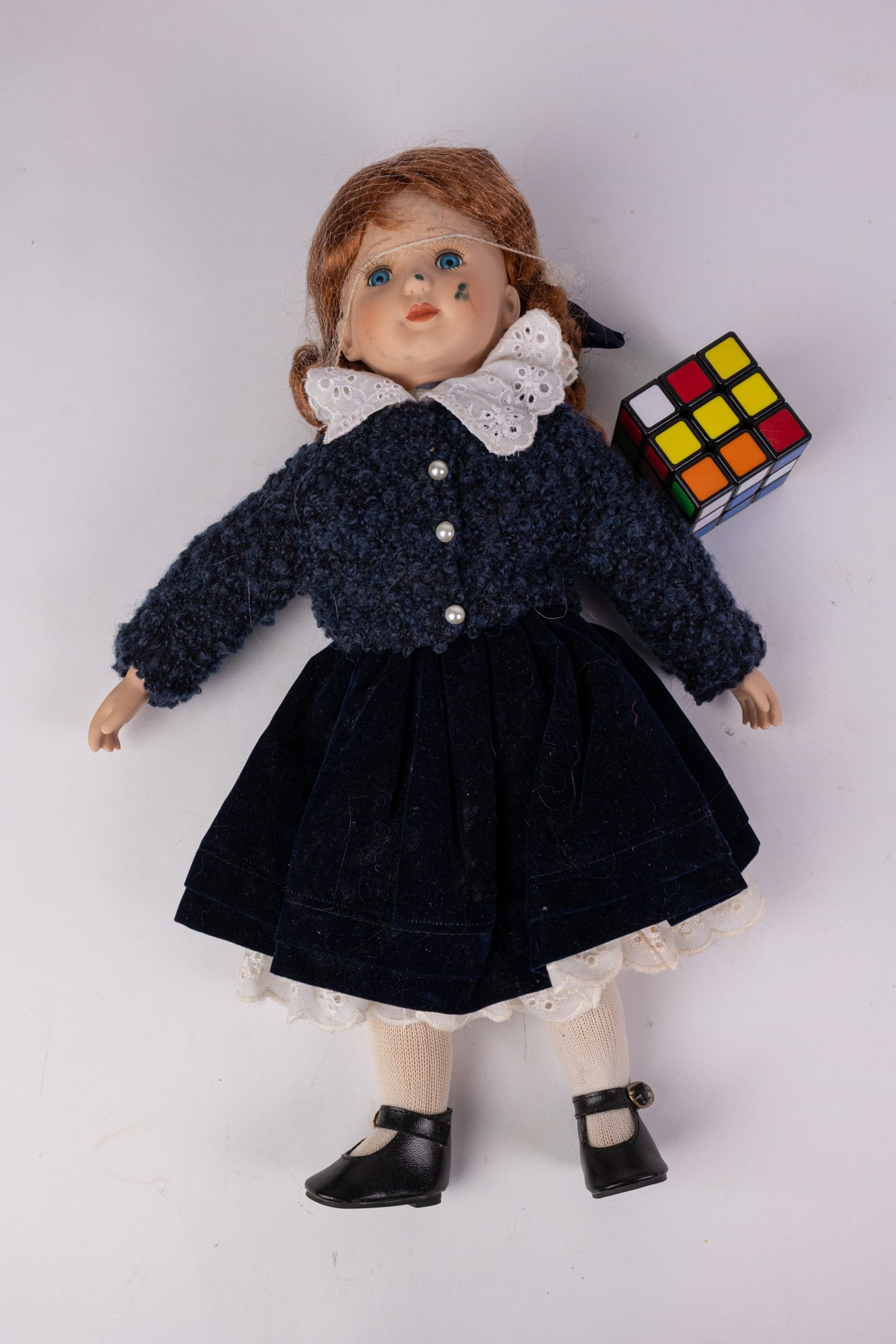 Pauline Porcelain 16" Doll - 2