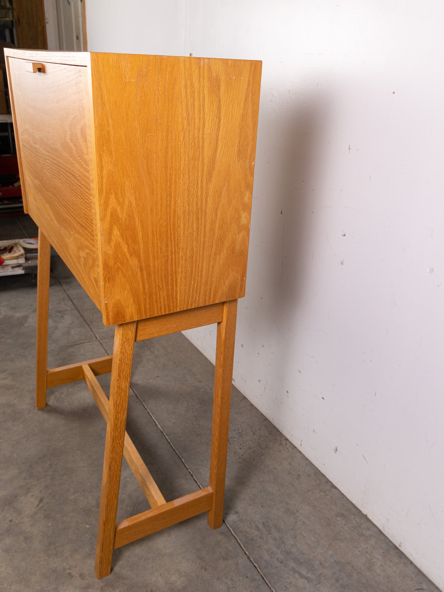 Charles Webb Studio Mid Century Modern Oak Desk - 7