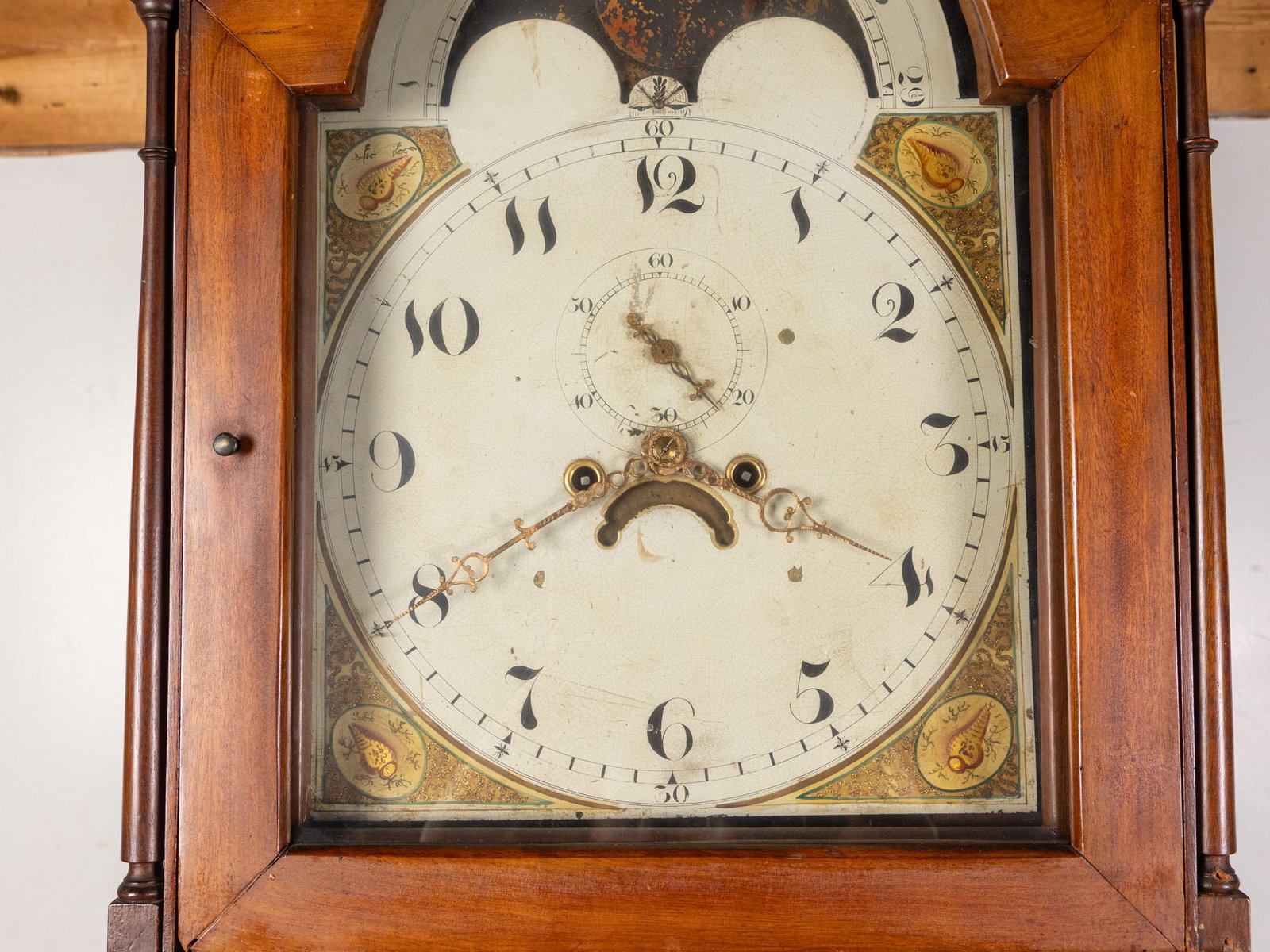 Antique Late 18th, Early 19th Century 8.5' Tall Case Grandfather Clock - 2