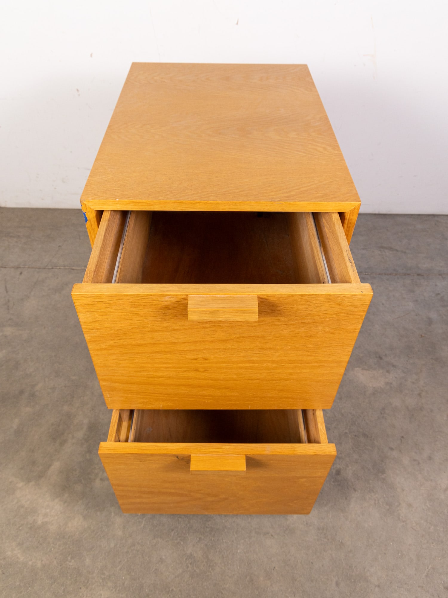 Charles Webb Studio Mid Century Modern Oak Filing Cabinet - 2