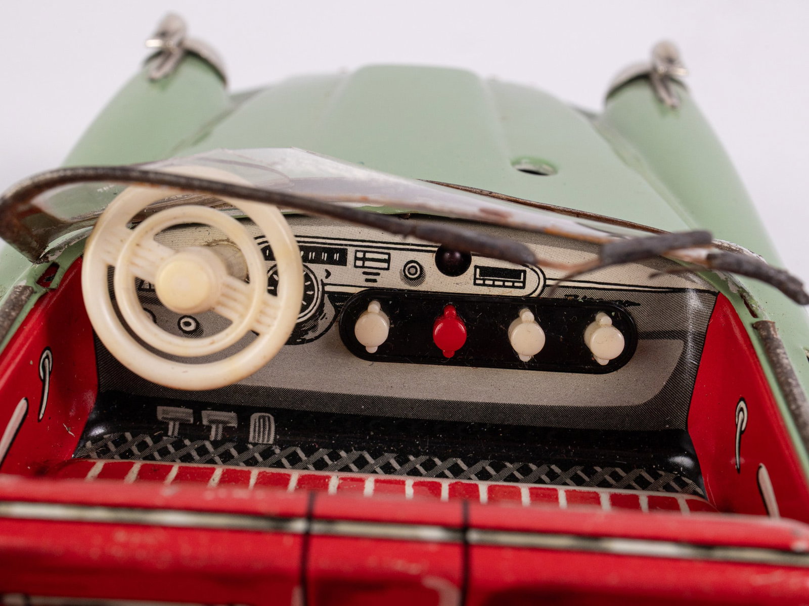 Schuco Synchromatic 5700 Tin Toy Car - 7
