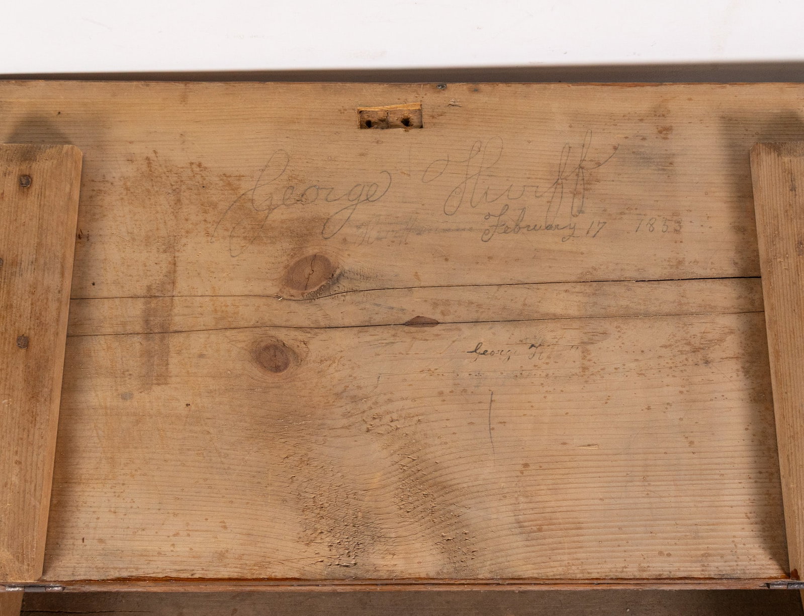 Antique Mid 19th Century Writing Desk - 6