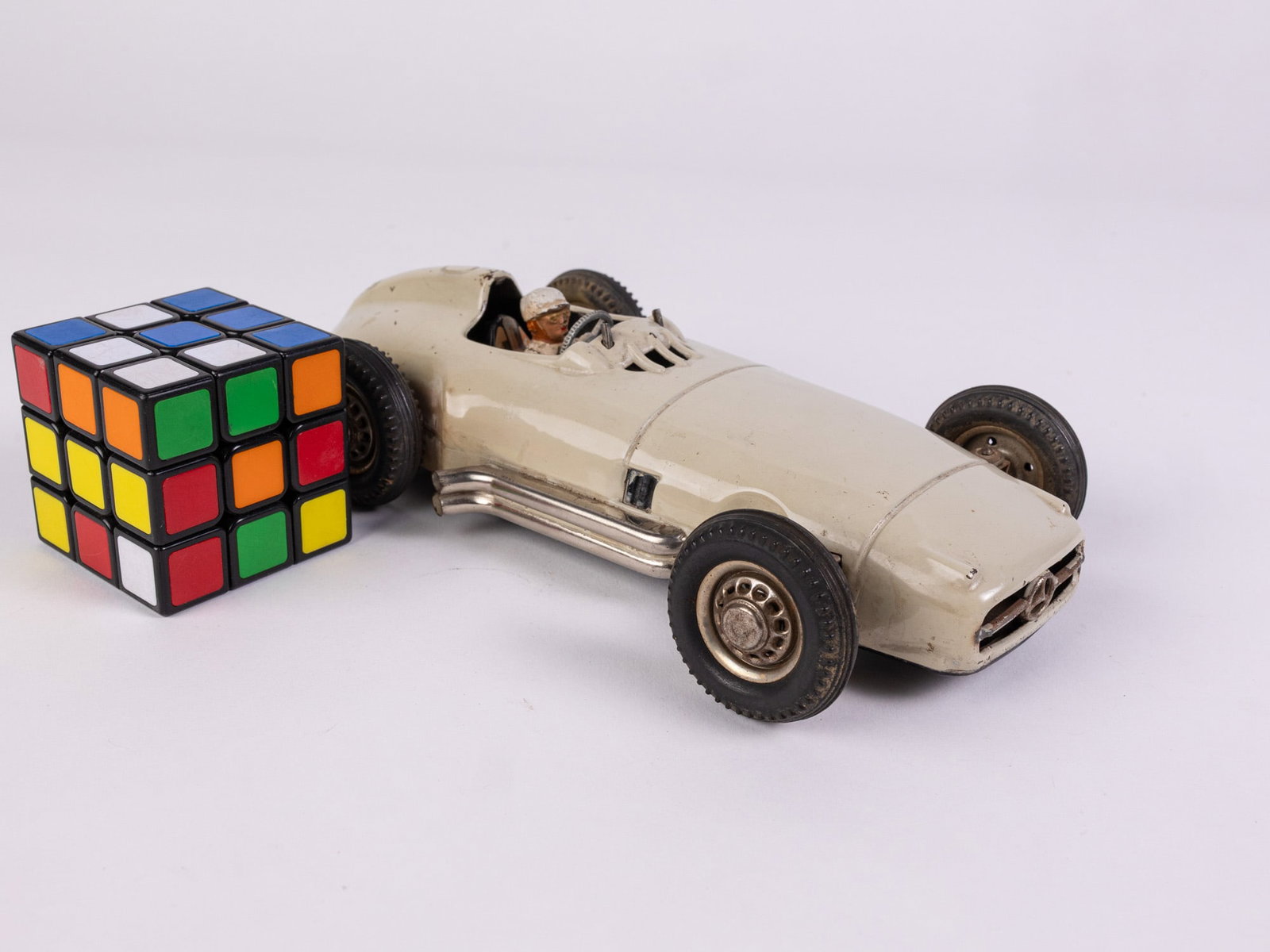 Vintage German Toy Racing Car - 2