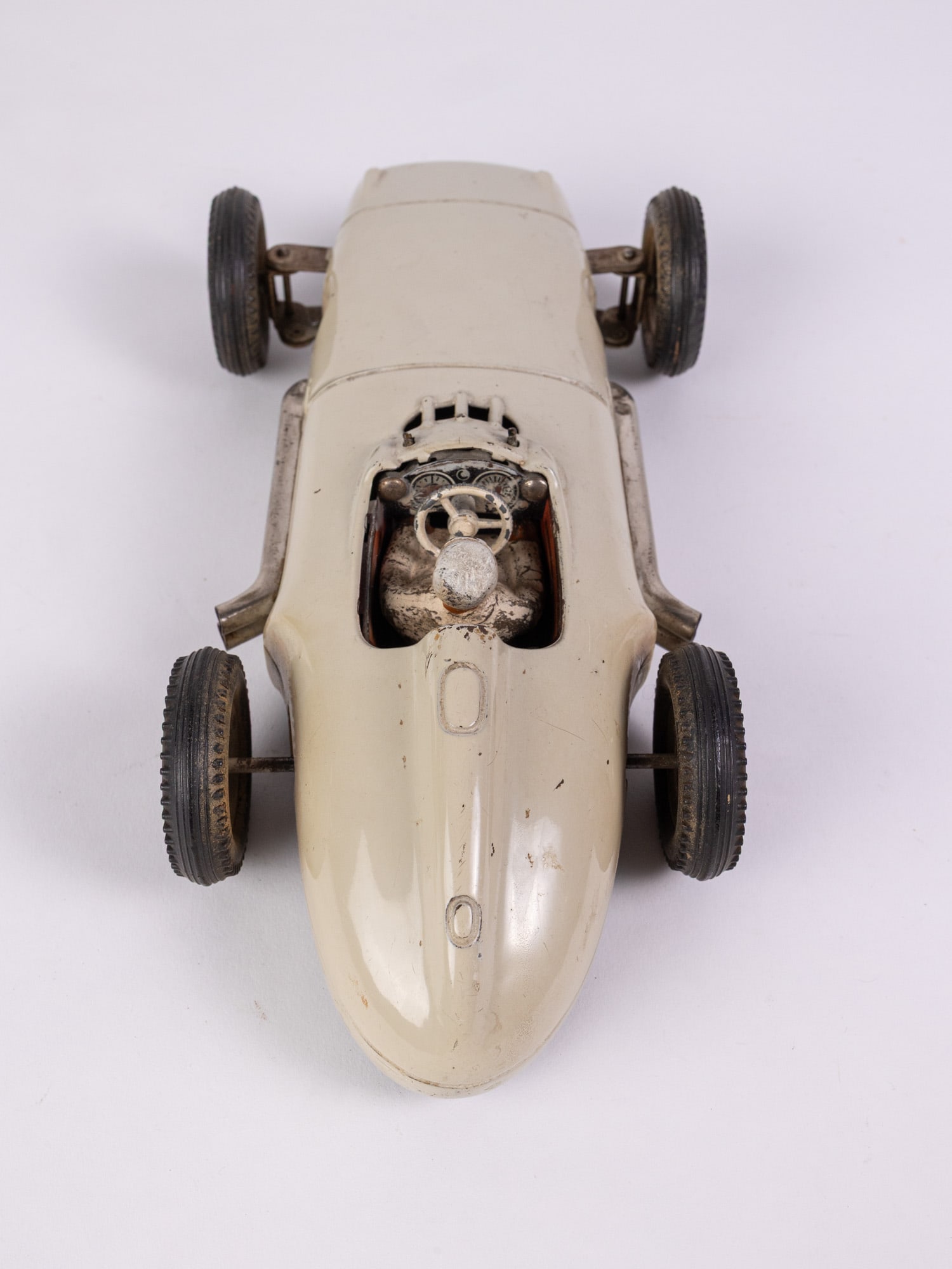 Vintage German Toy Racing Car - 4